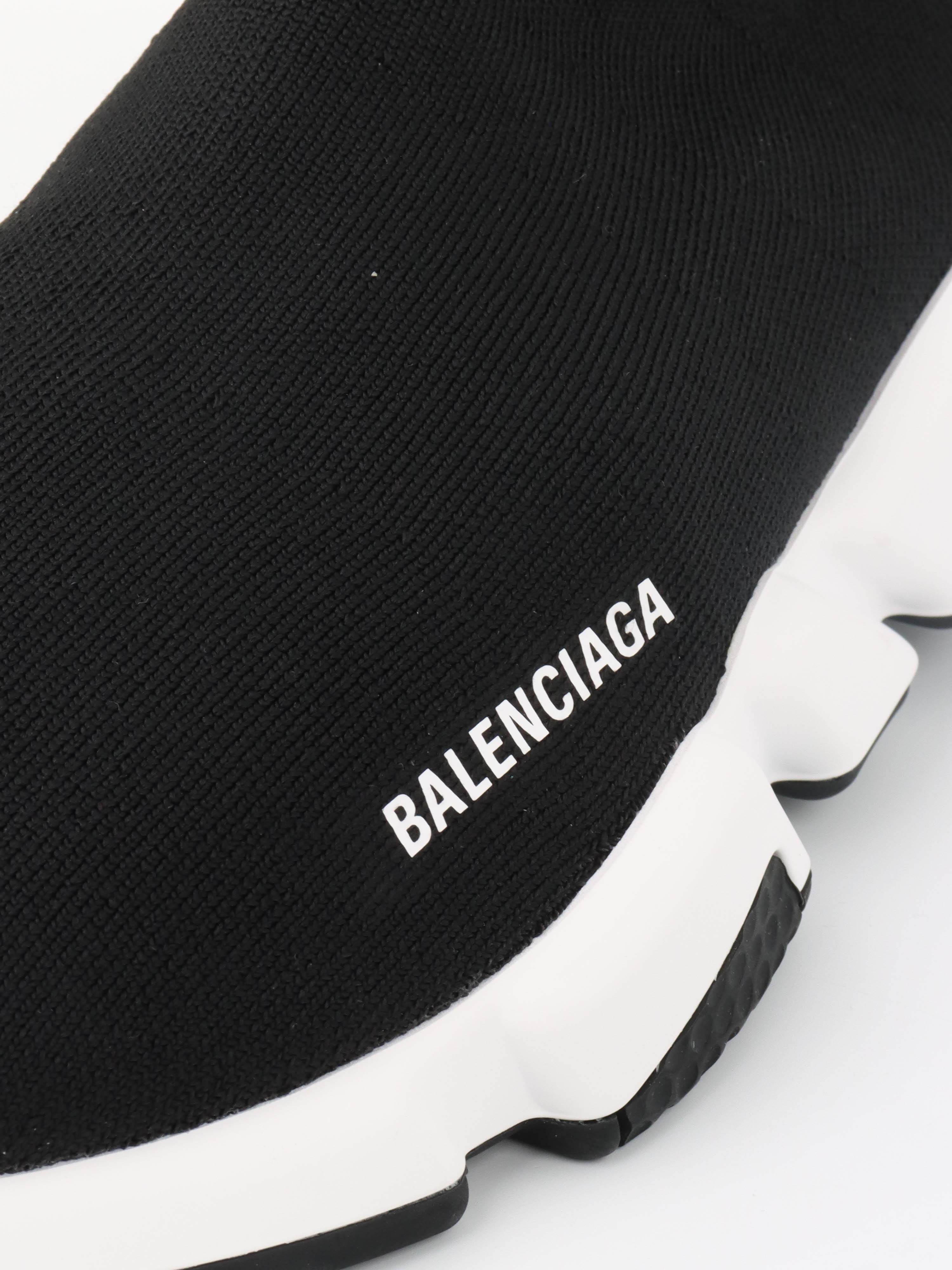 Balenciaga Black Speed LT Runner.
