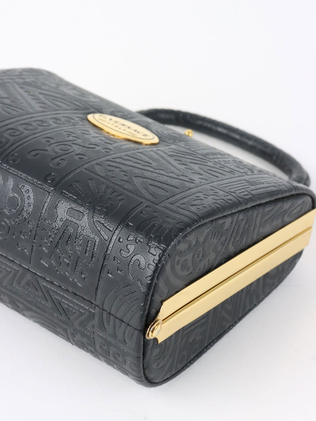 Gianni Versace Black Clutch Bag