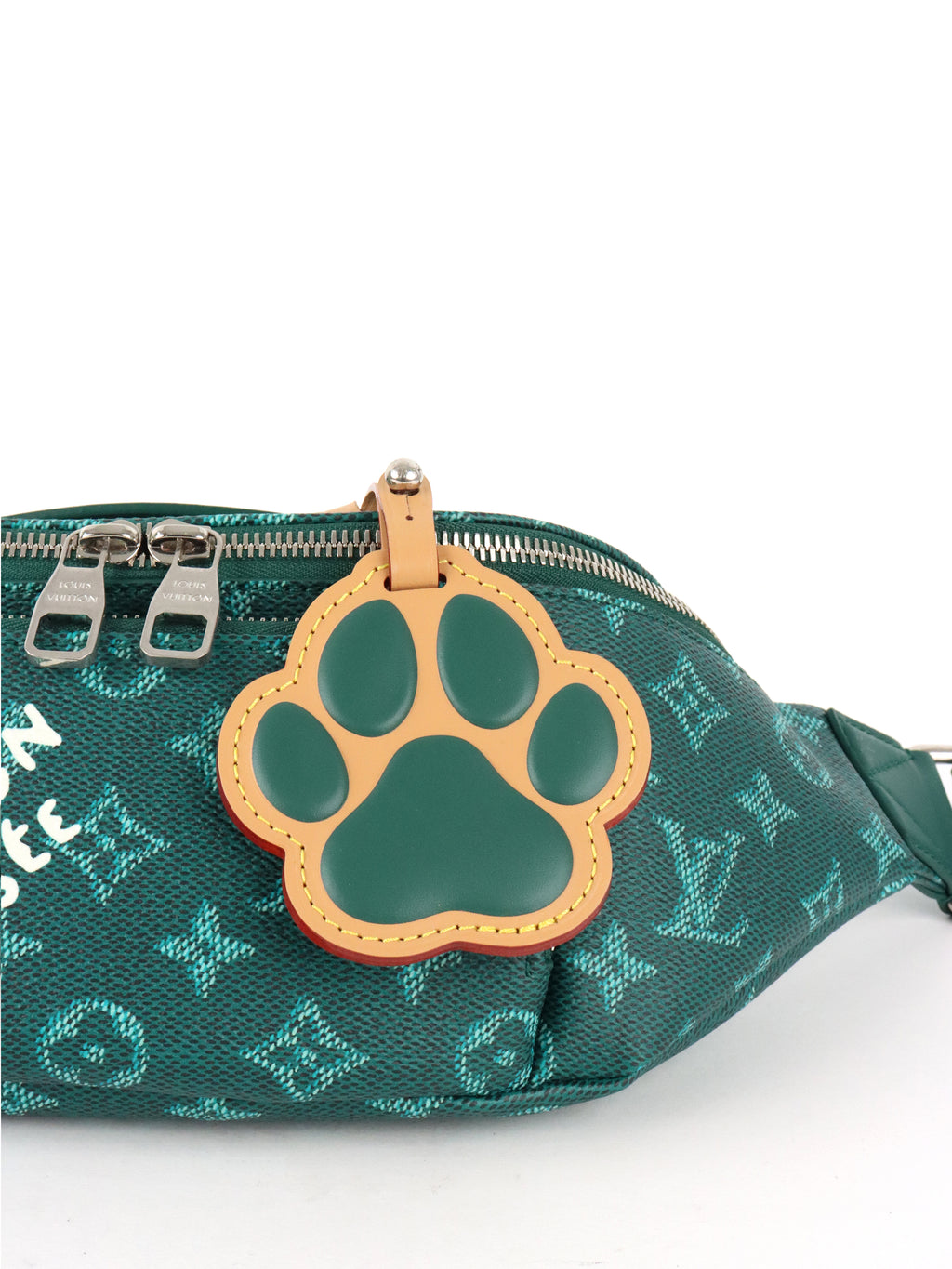 Louis Vuitton Deep Green Marque L.Vuitton Deposee Rush Bumbag