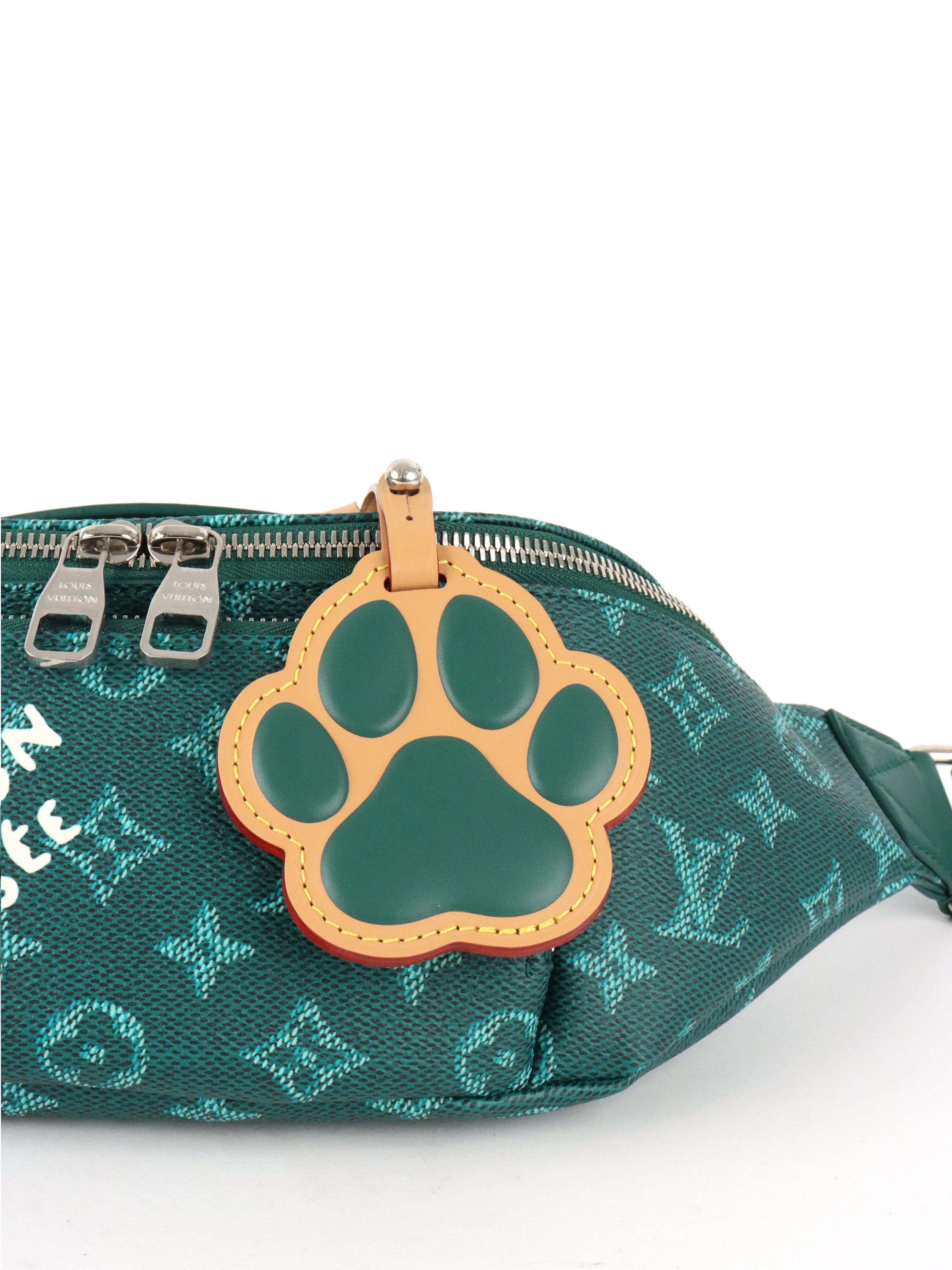 Louis Vuitton Deep Green Marque L.Vuitton Deposee Rush Bumbag