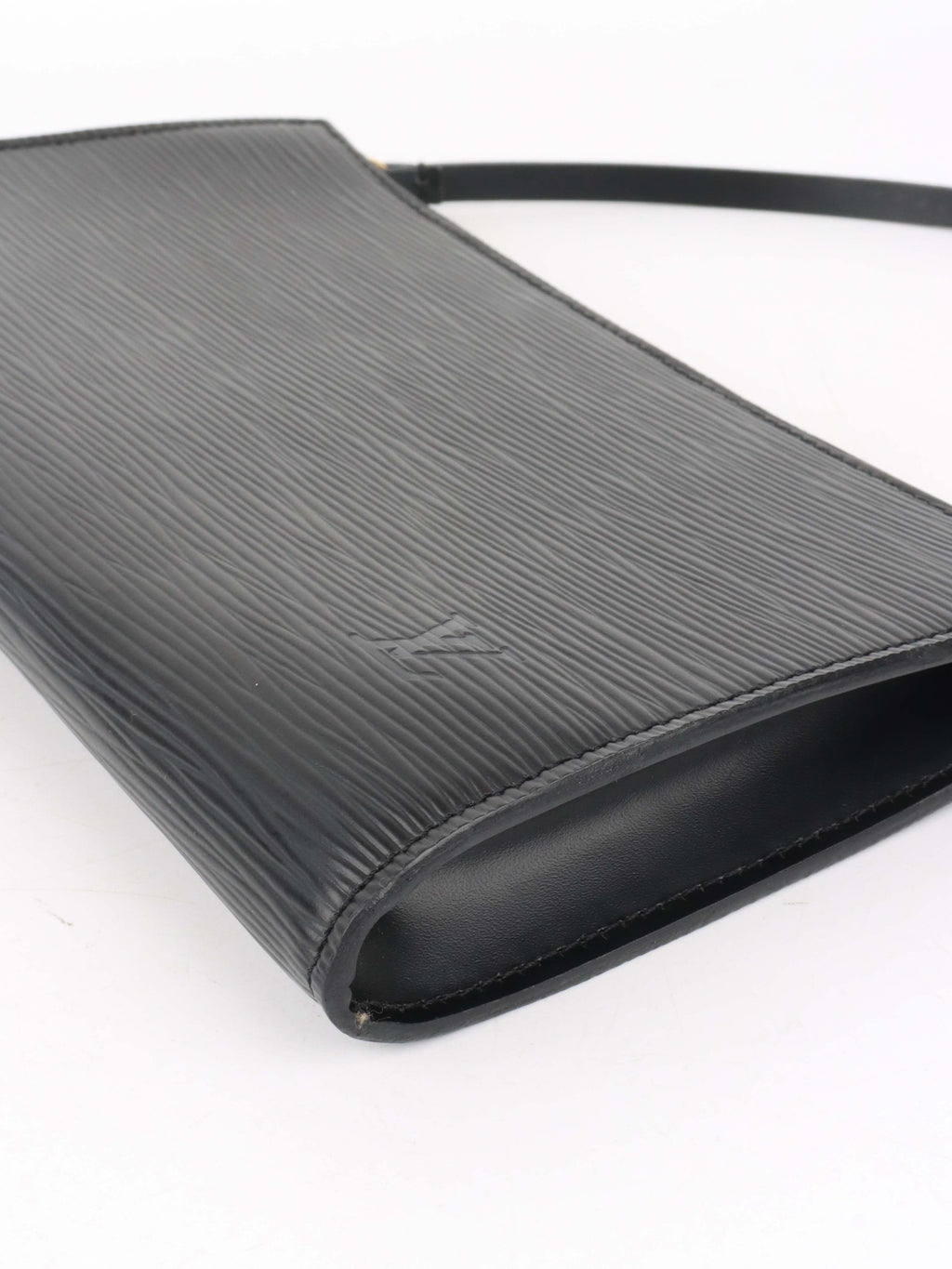 Louis Vuitton Black Epi Leather Pochette Accessoires.