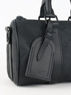 Louis Vuitton Black Keepall Bandoulière 25 Bag