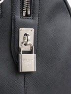 Prada Black Saffiano Travel Bag
