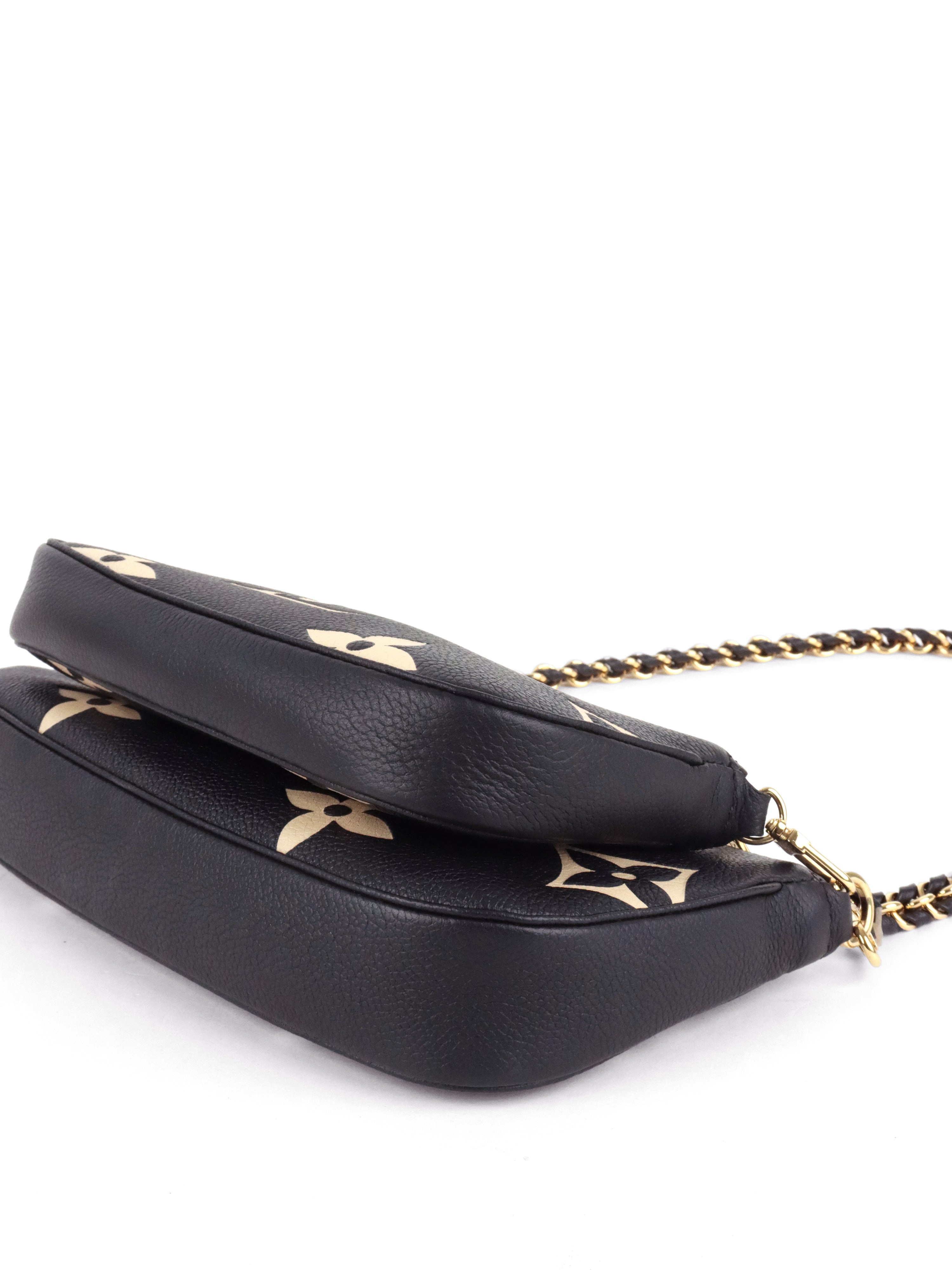 Louis Vuitton Bicolour Monogram Empreinte Multi Pochette Accessories