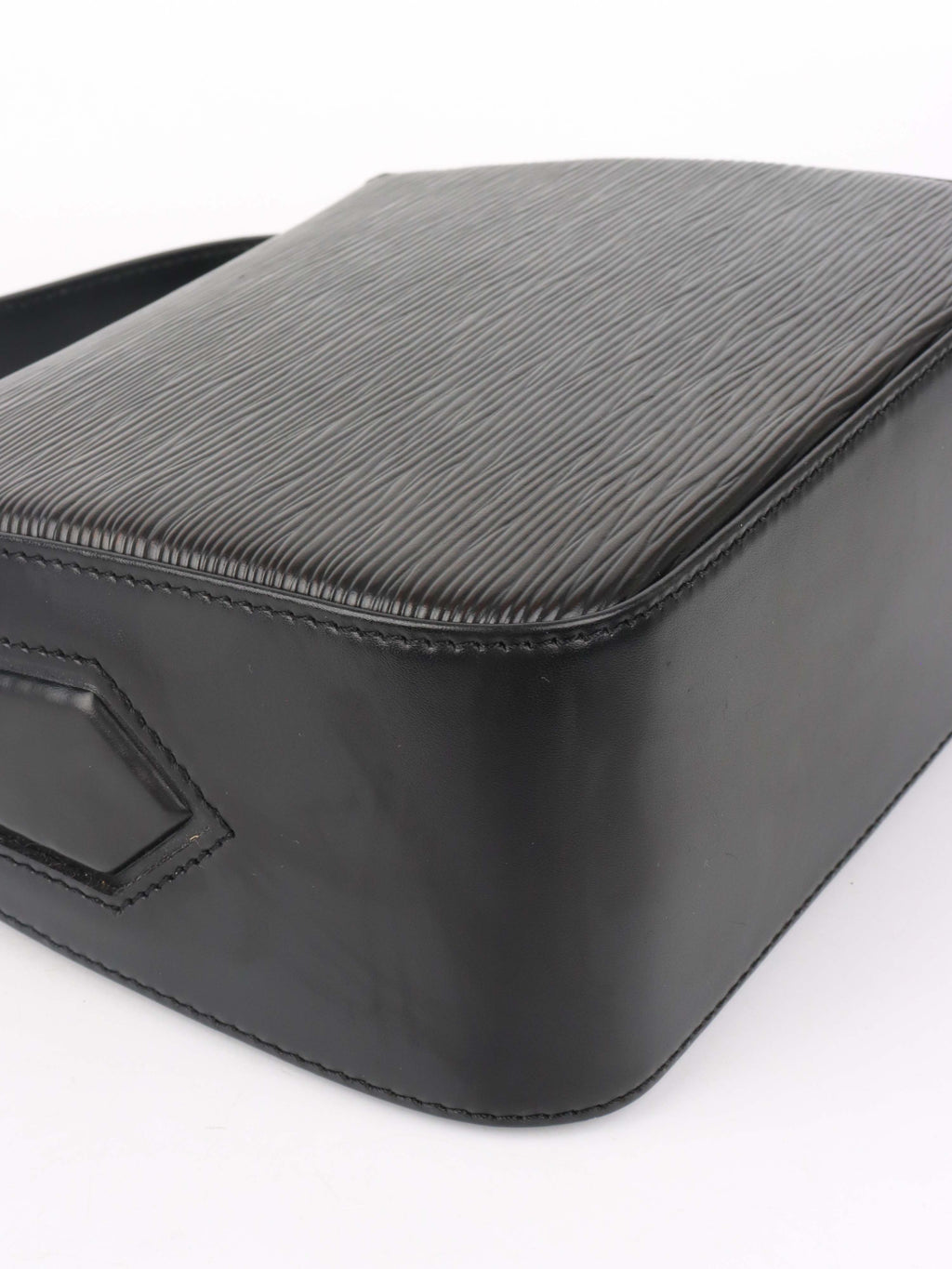 Louis Vuitton Black Bucci Epi Leather Shoulder Bag.