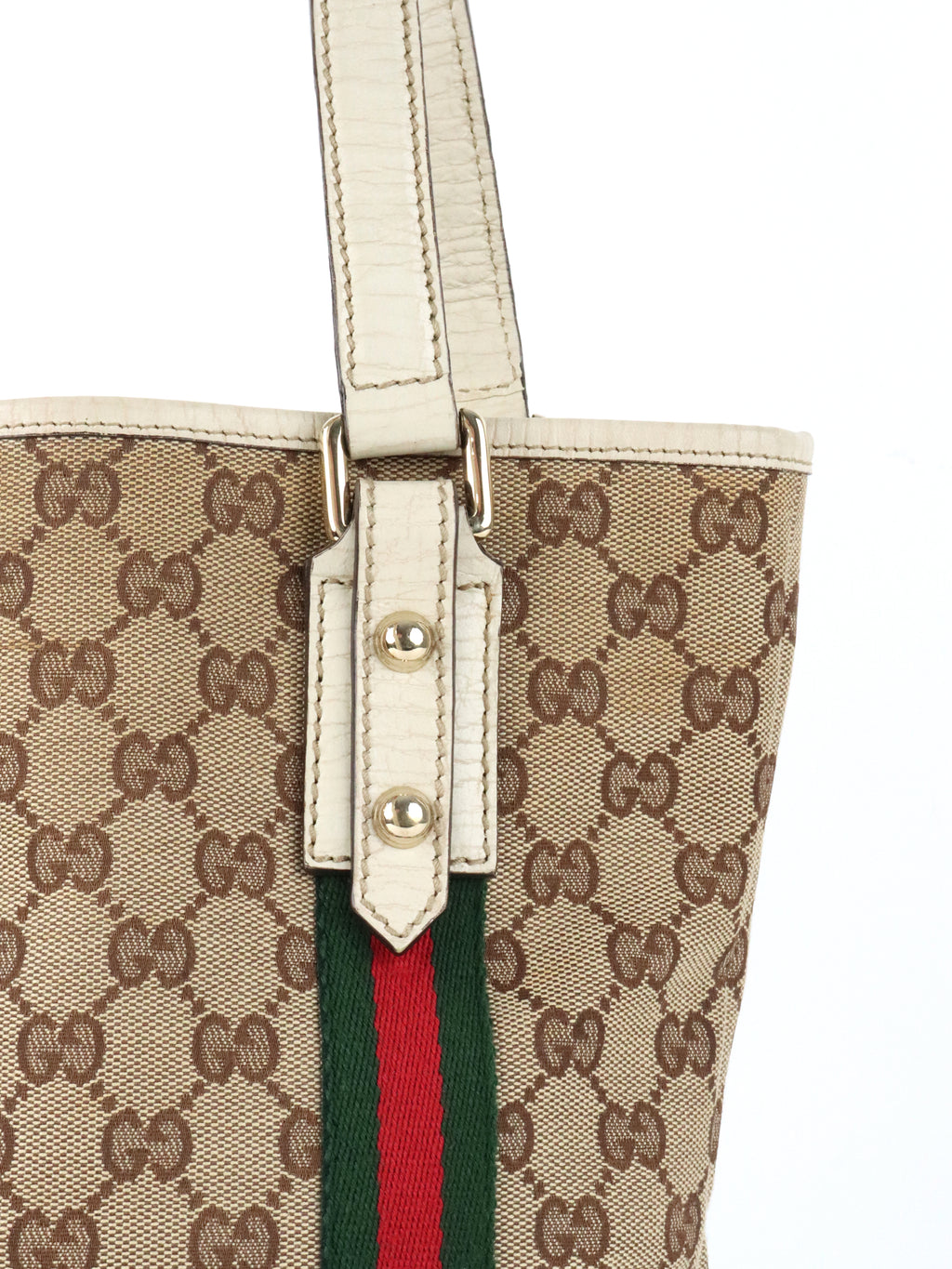 Gucci GG Canvas Sherry Jolicoeur Tote Bag