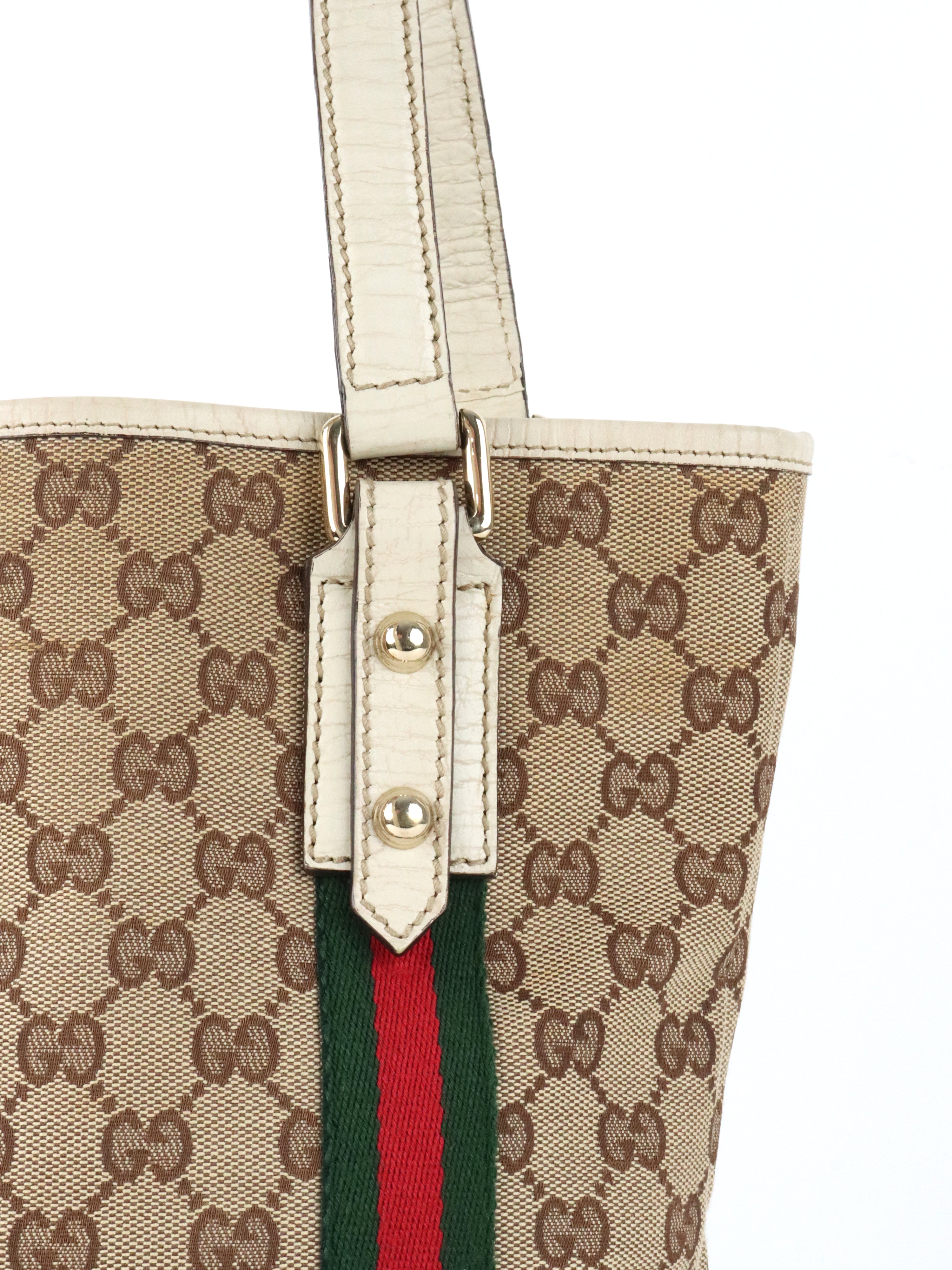 Gucci GG Canvas Sherry Jolicoeur Tote Bag