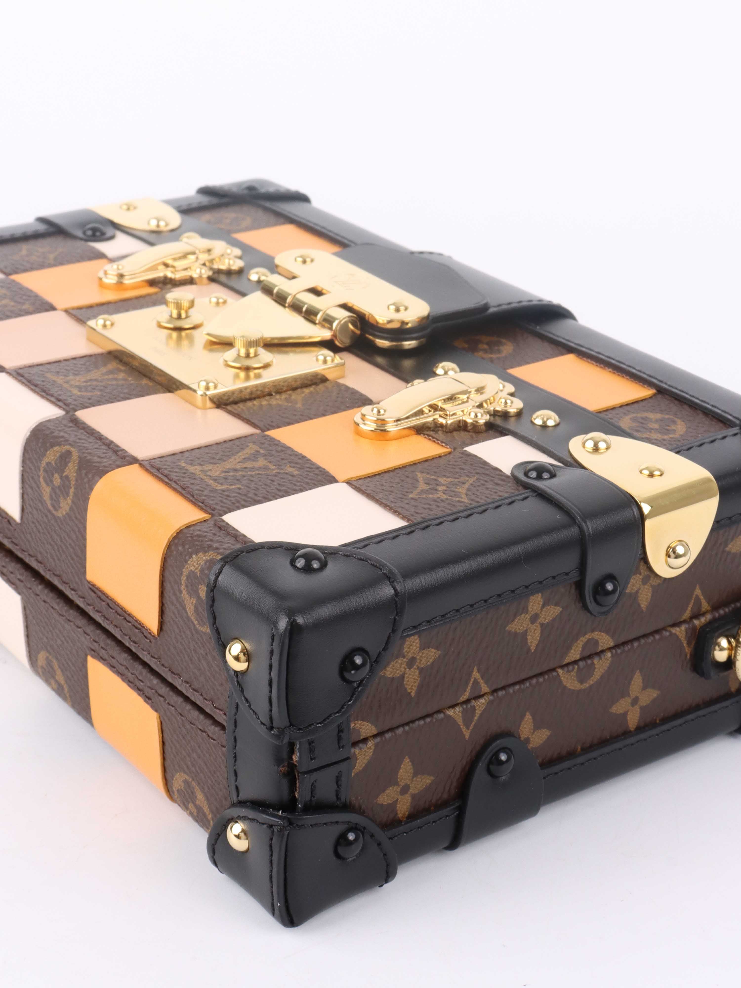 Louis Vuitton Monogram Tressage Petite Malle.