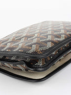 Goyard Black Plumet Pocket Wallet.