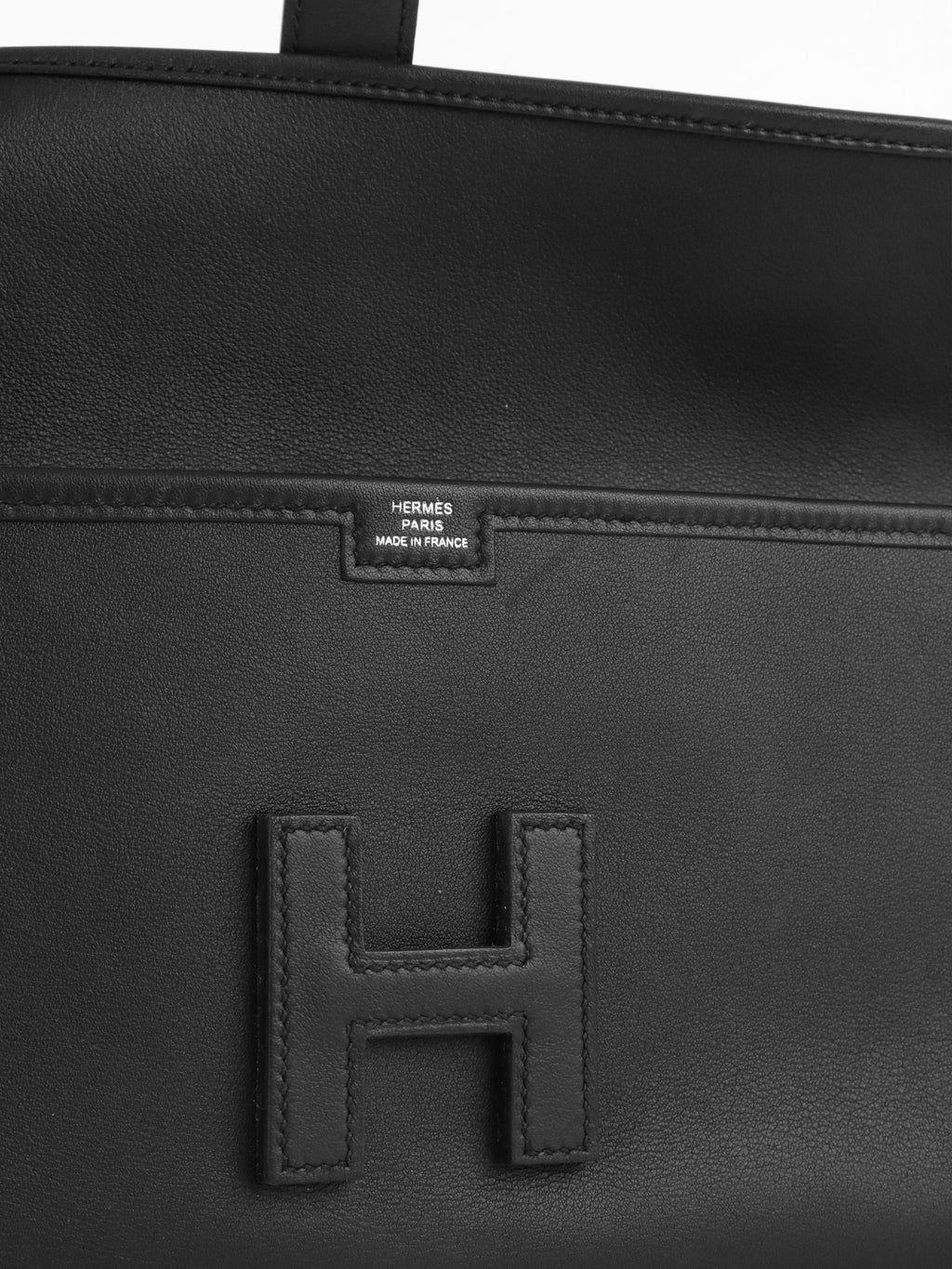 Hermes Noir Swift Jige Elan 29 Clutch