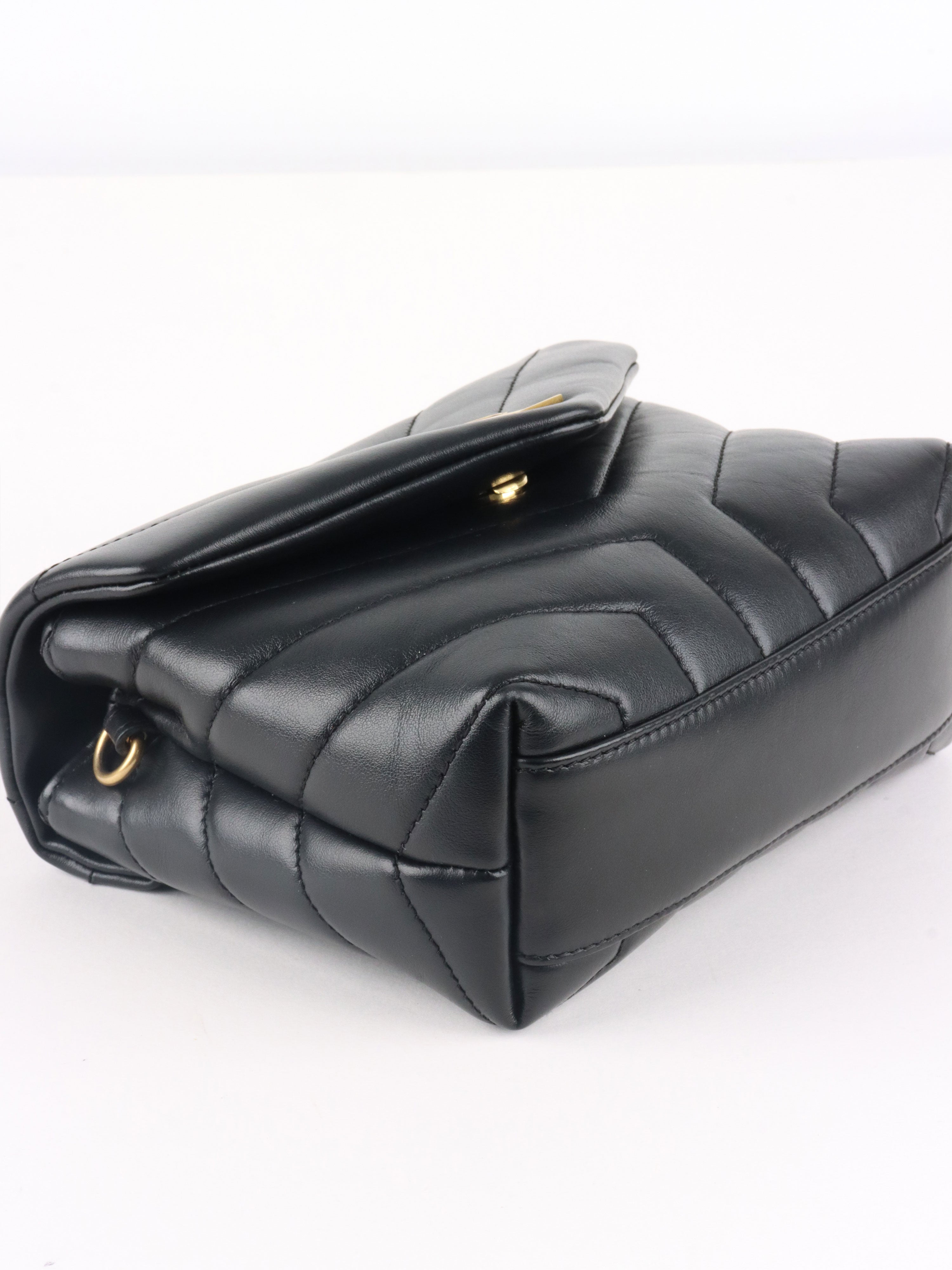 Saint Laurent Black LouLou Toy Bag