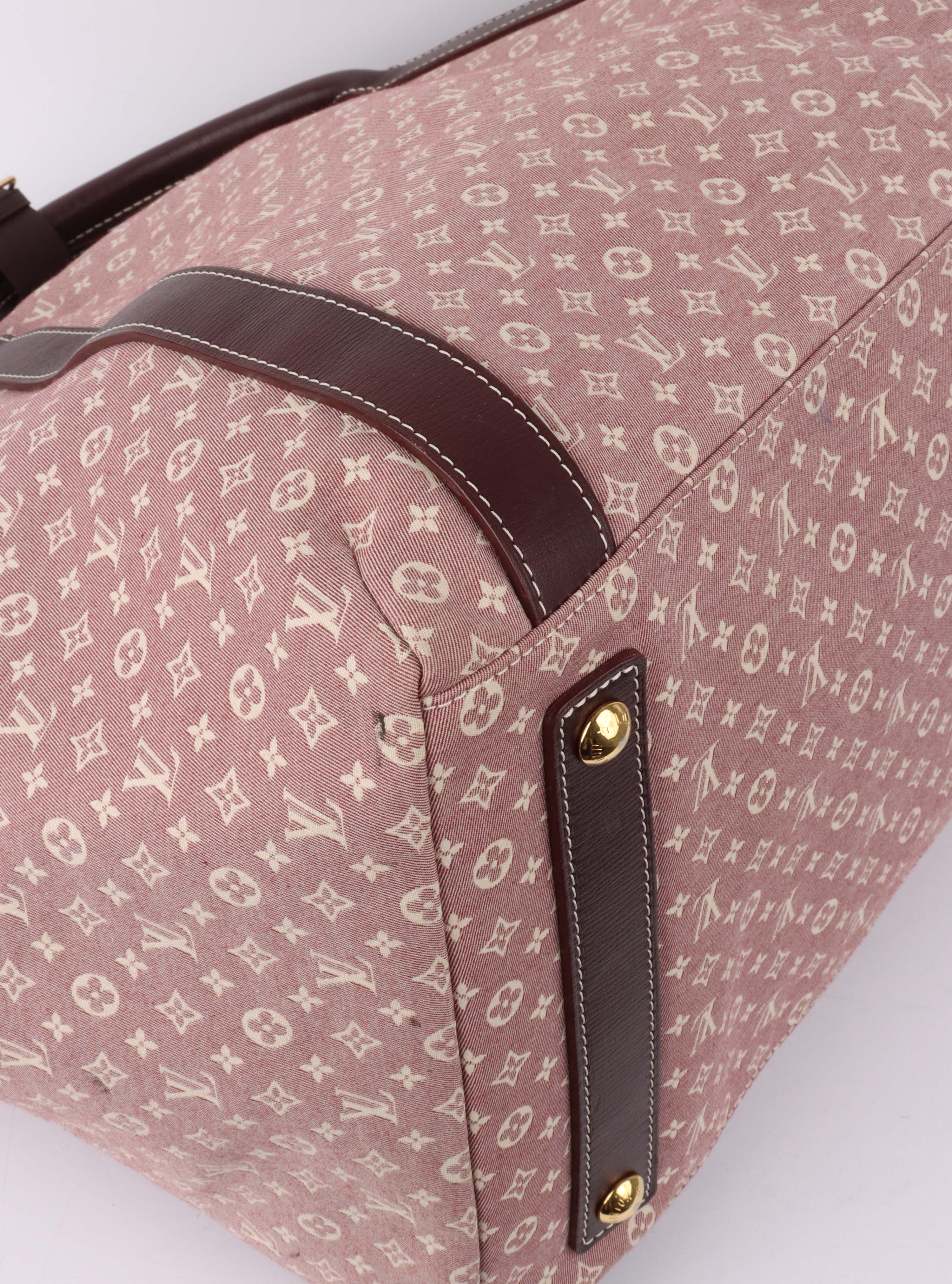 Louis Vuitton Pink Idylle Odyssee Duffle Bag.