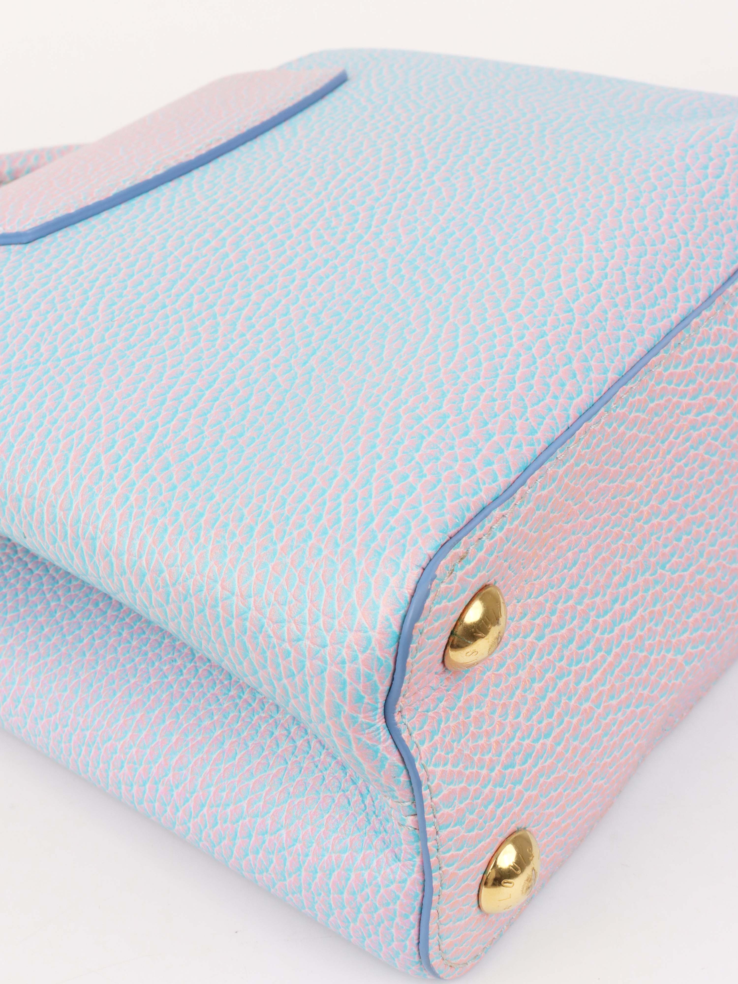 Louis Vuitton Pink & Blue Capucines.