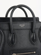 Celine Black Micro Luggage Bag