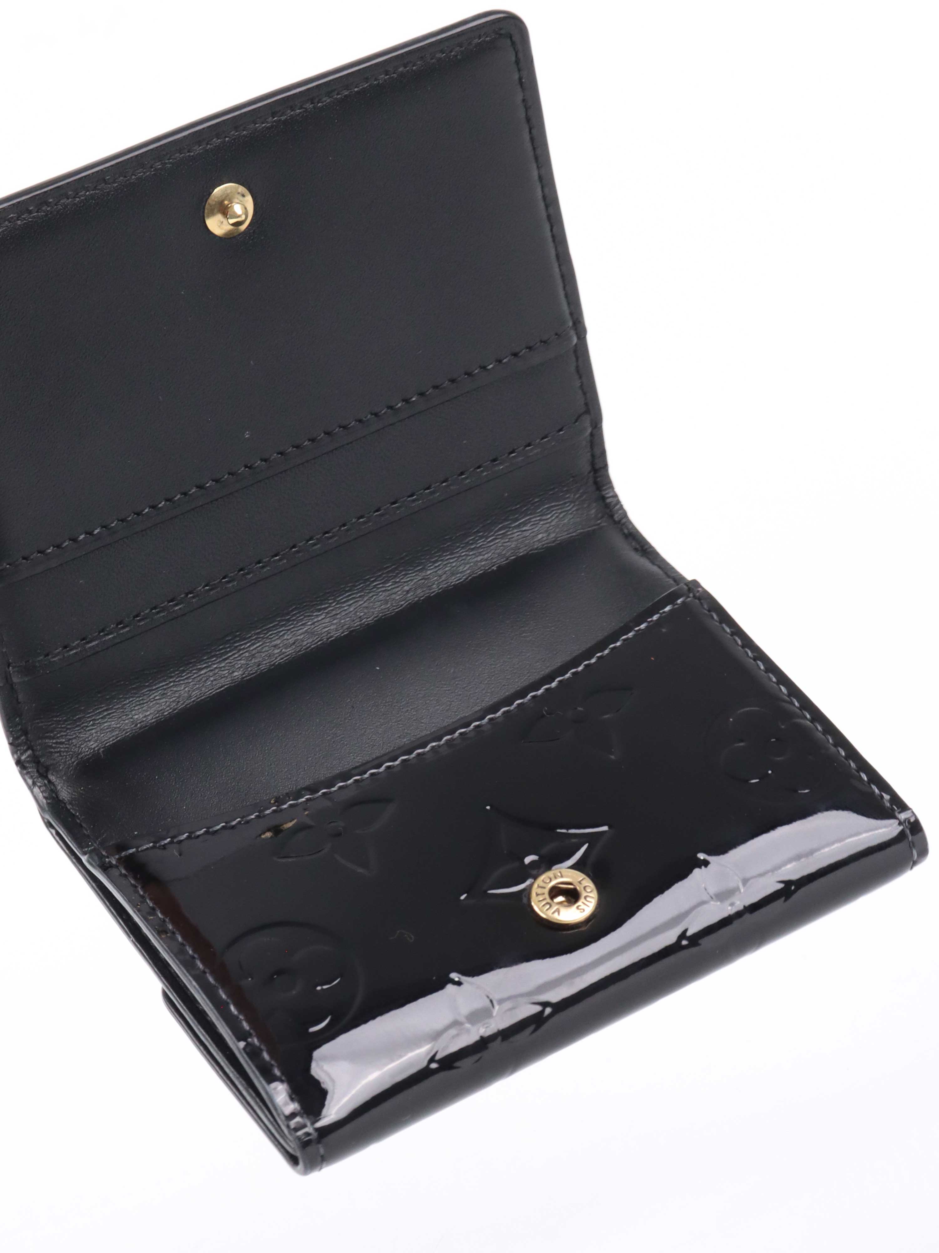 Louis Vuitton Amarante Monogram Vernis Elise Wallet