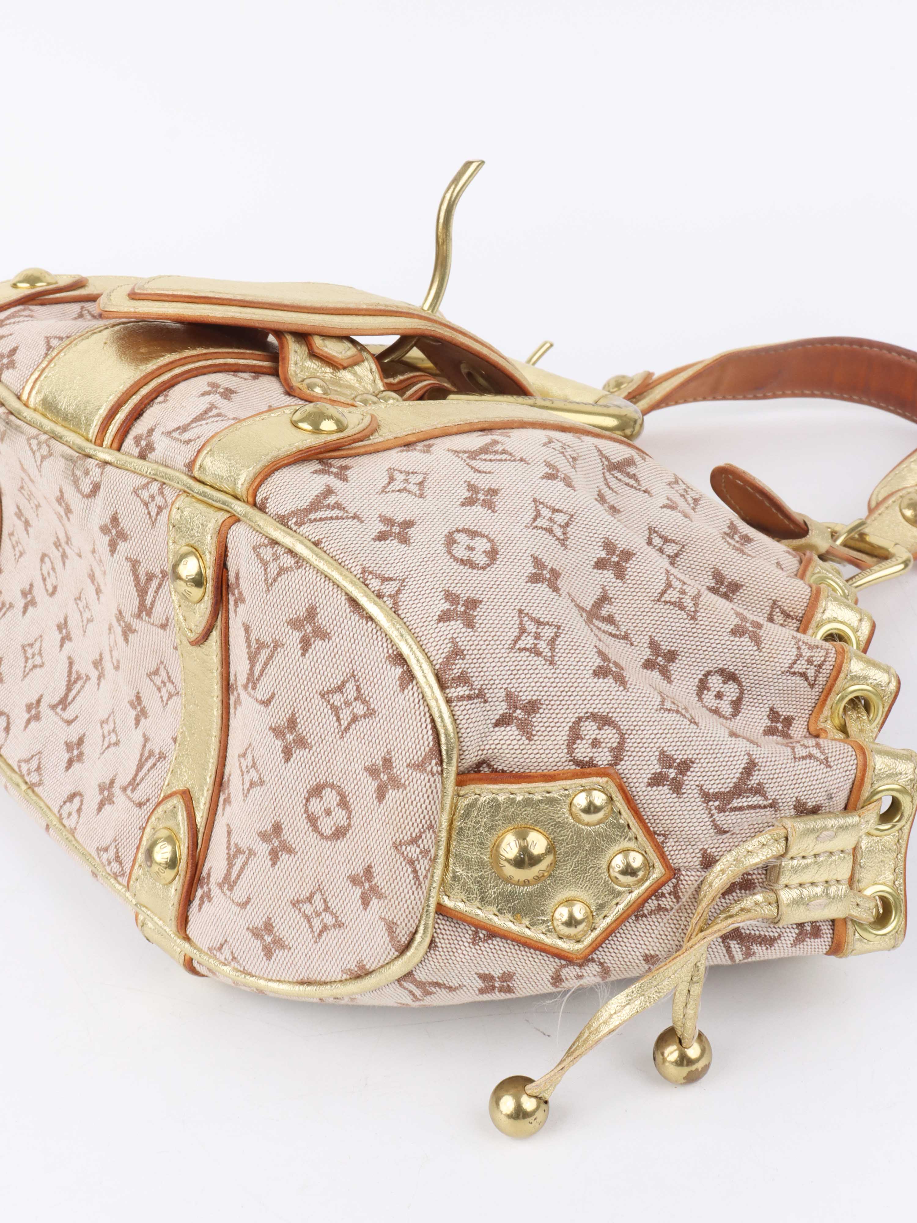 Louis Vuitton Vintage Gold Theda Bag