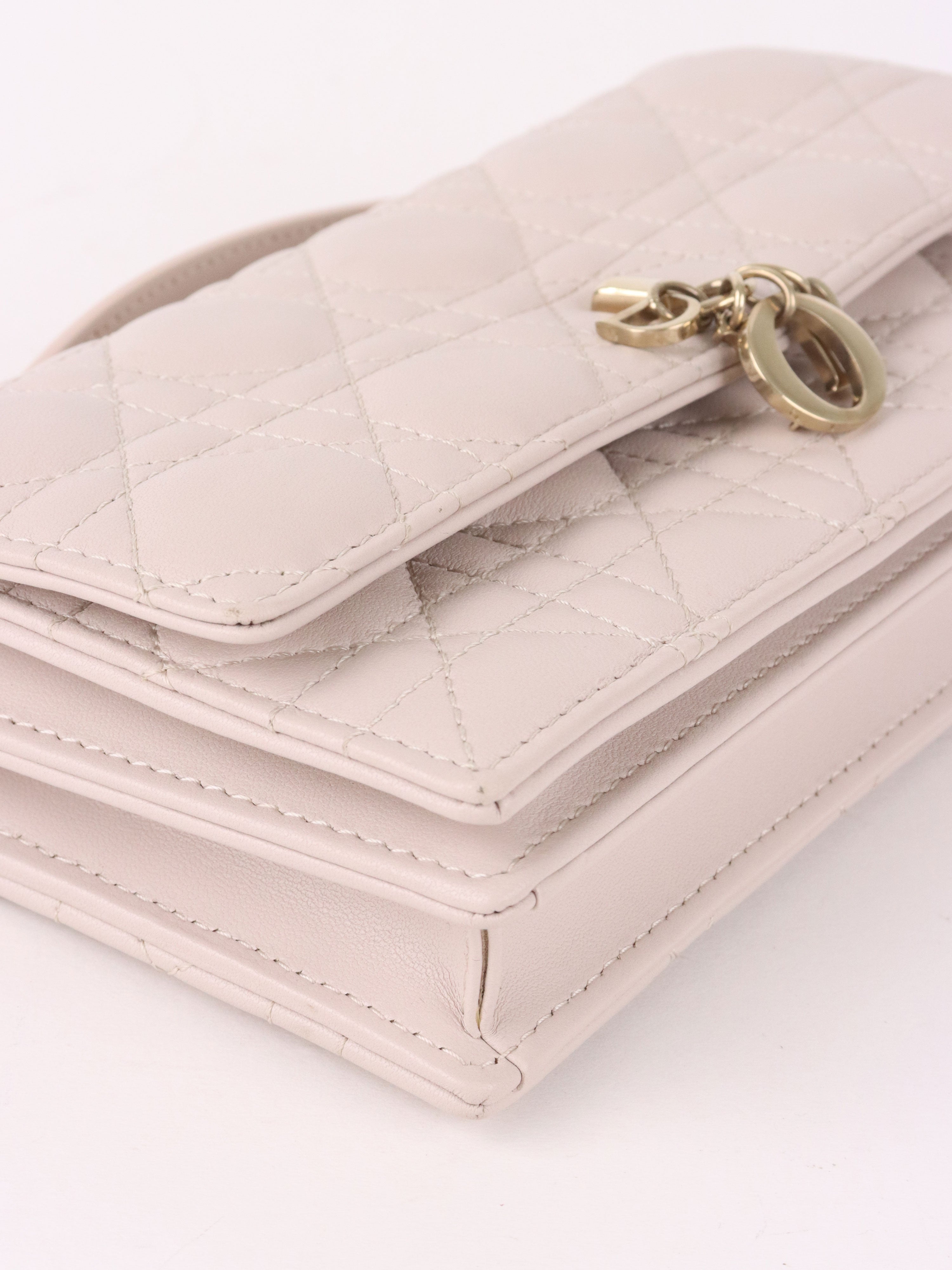 Dior Rose Lingerie Cannage My Dior Mini Bag