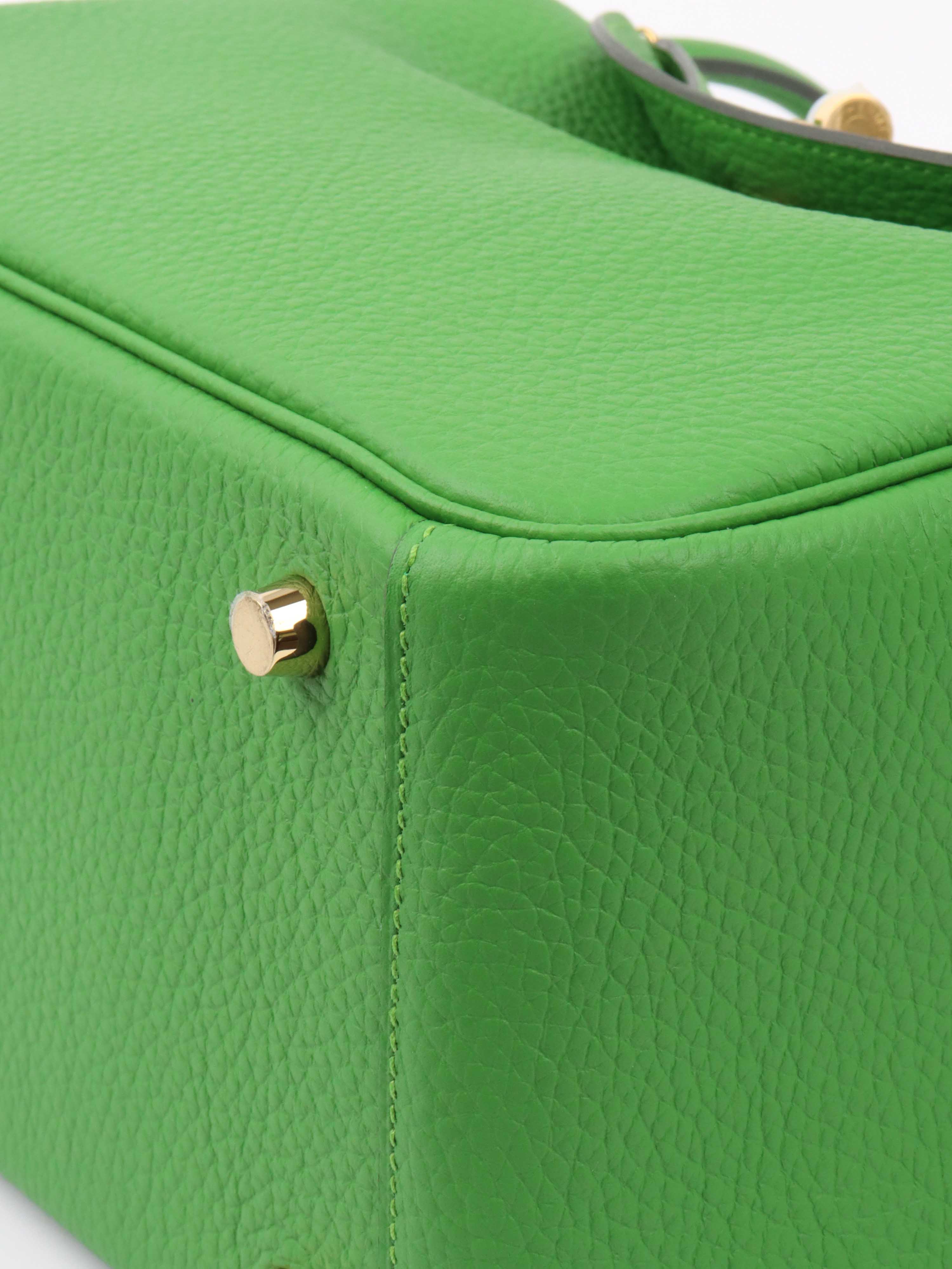 Hermes Lindy 26 Vert Yucca.