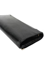 Louis Vuitton Black Patent Epi Clutch with Shoulder Strap.
