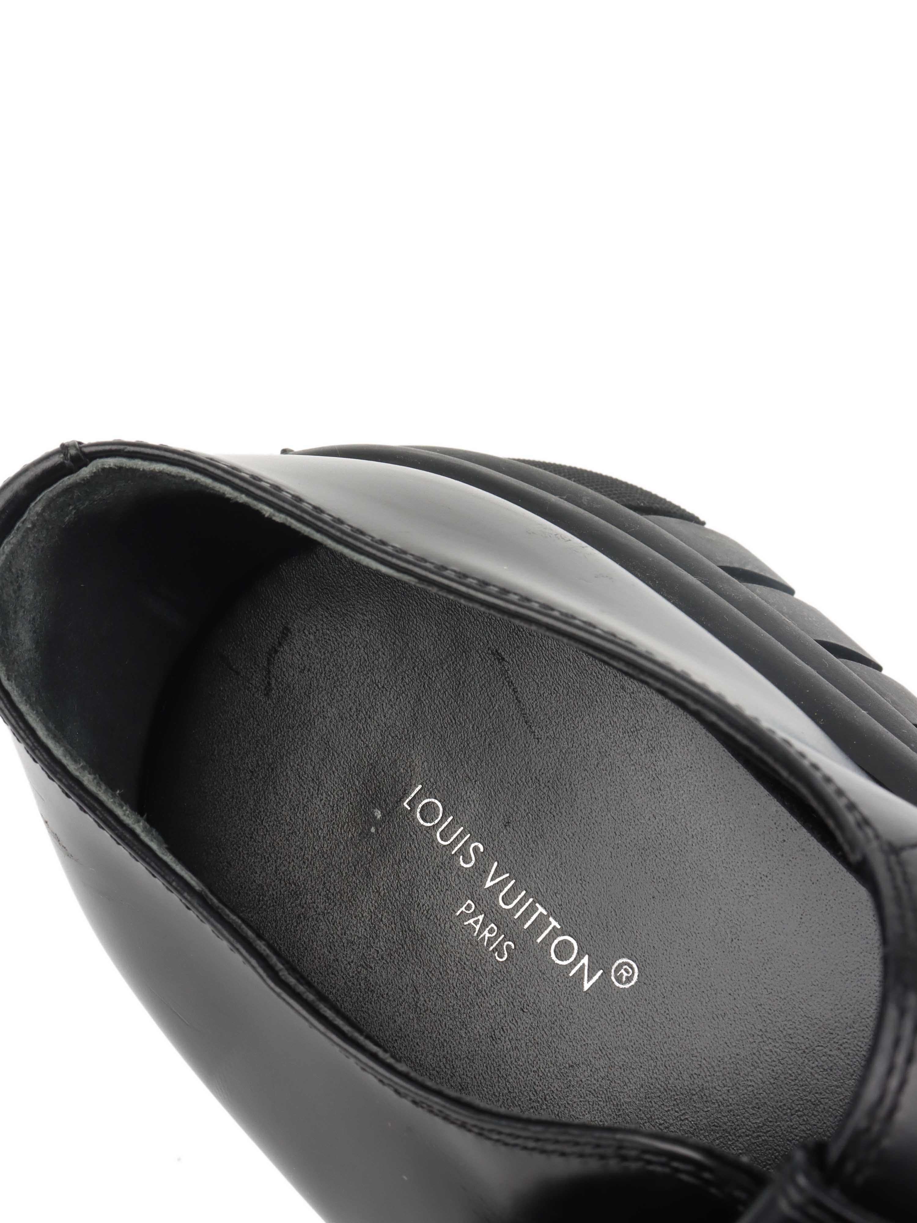Louis Vuitton Black Ruby Mary Jane Flat.