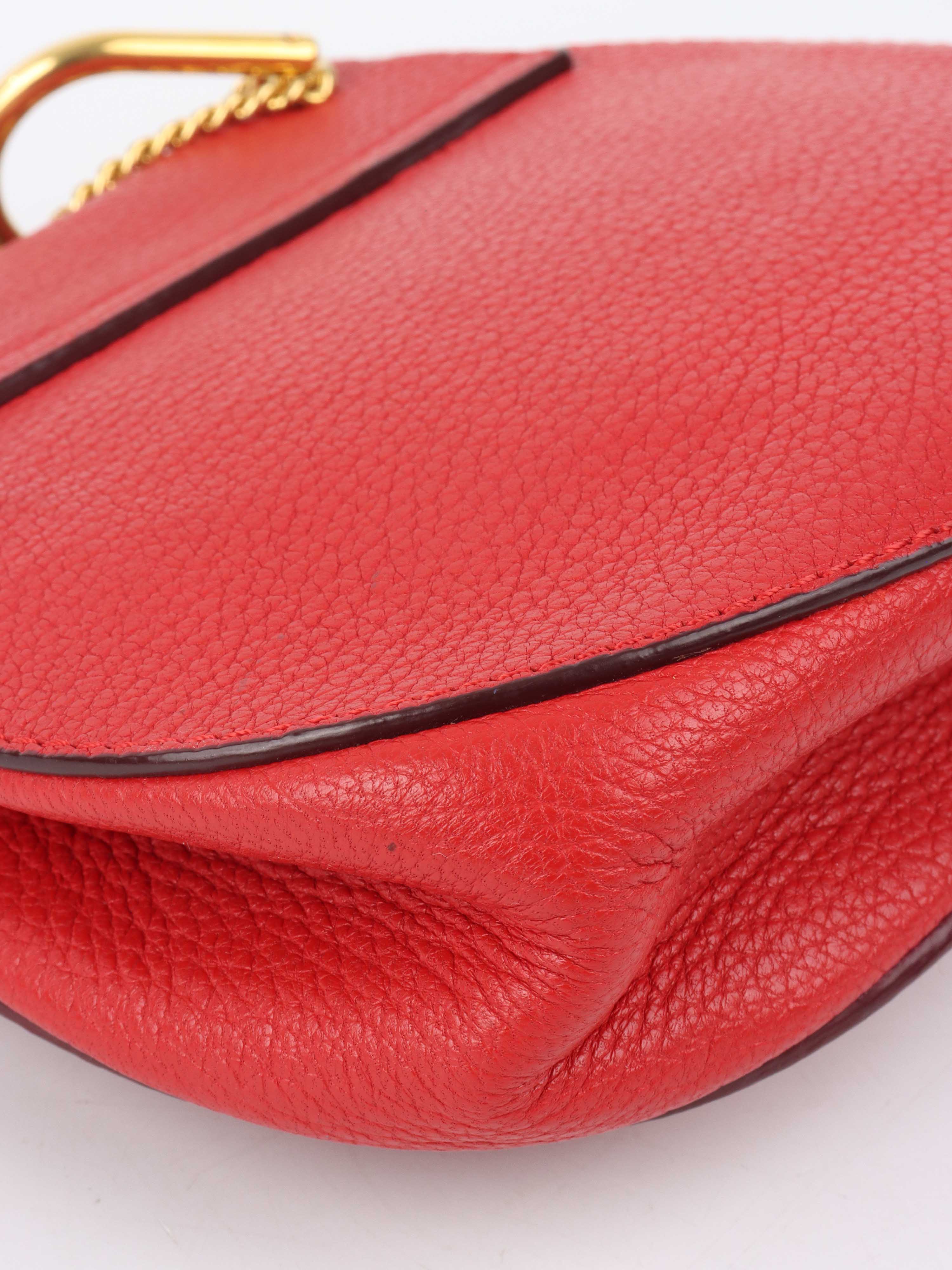 Chloe Red Shoulder Bag.