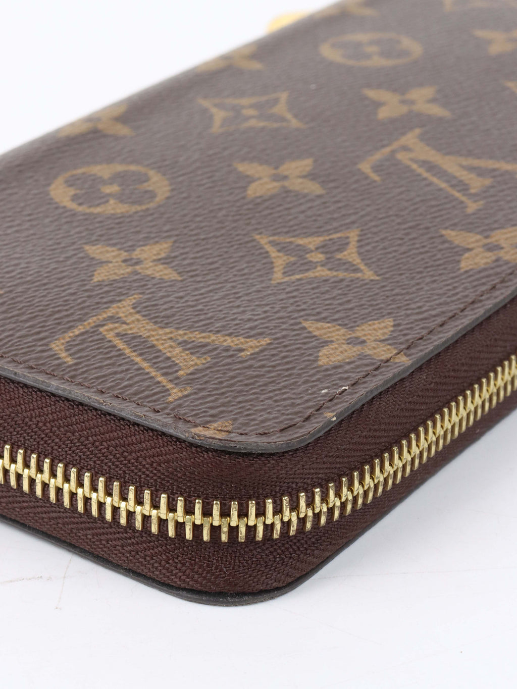 Louis Vuitton Monogram Zippy Long Wallet.