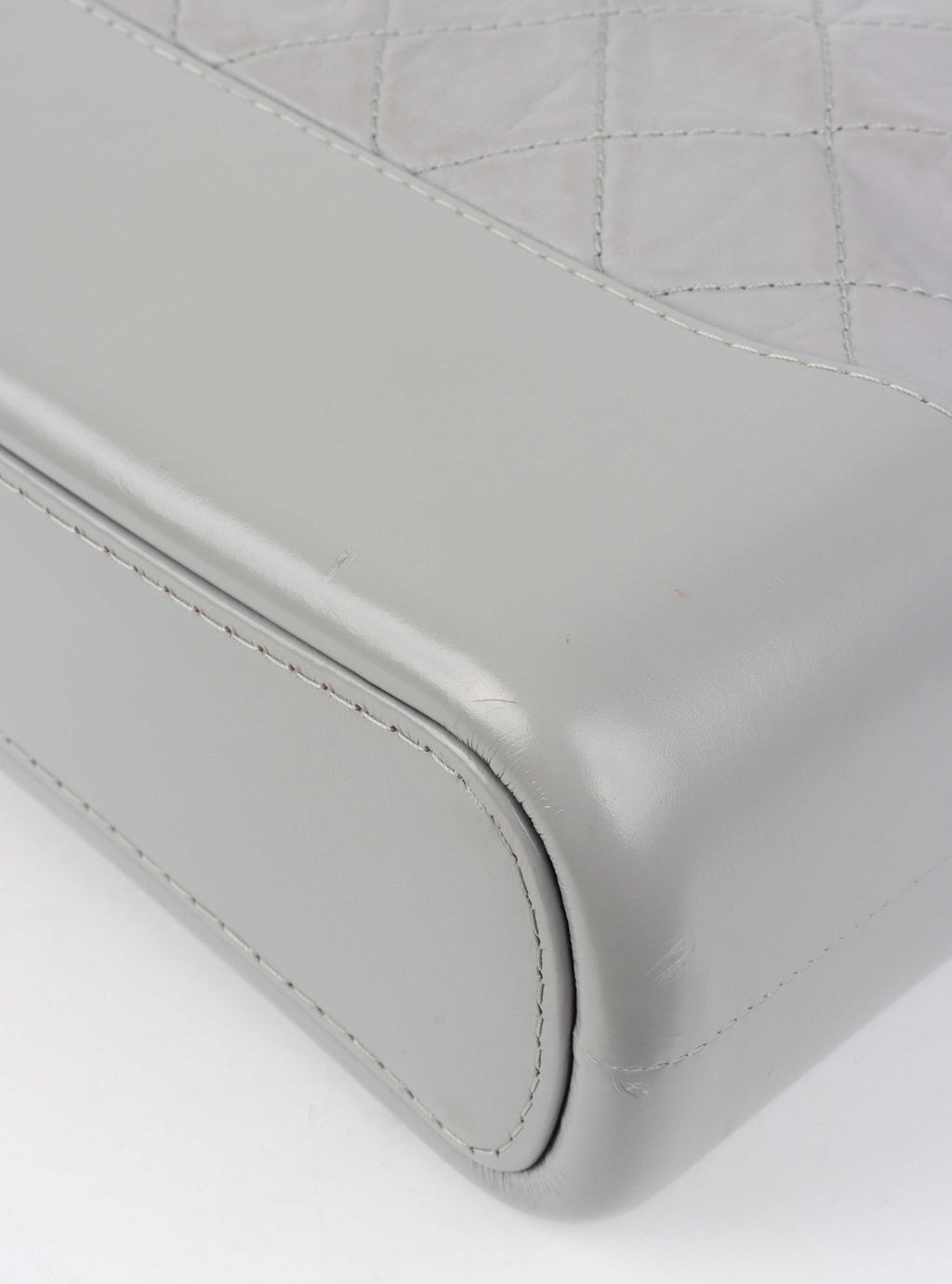 Chanel Medium Light Grey Gabrielle Bag.