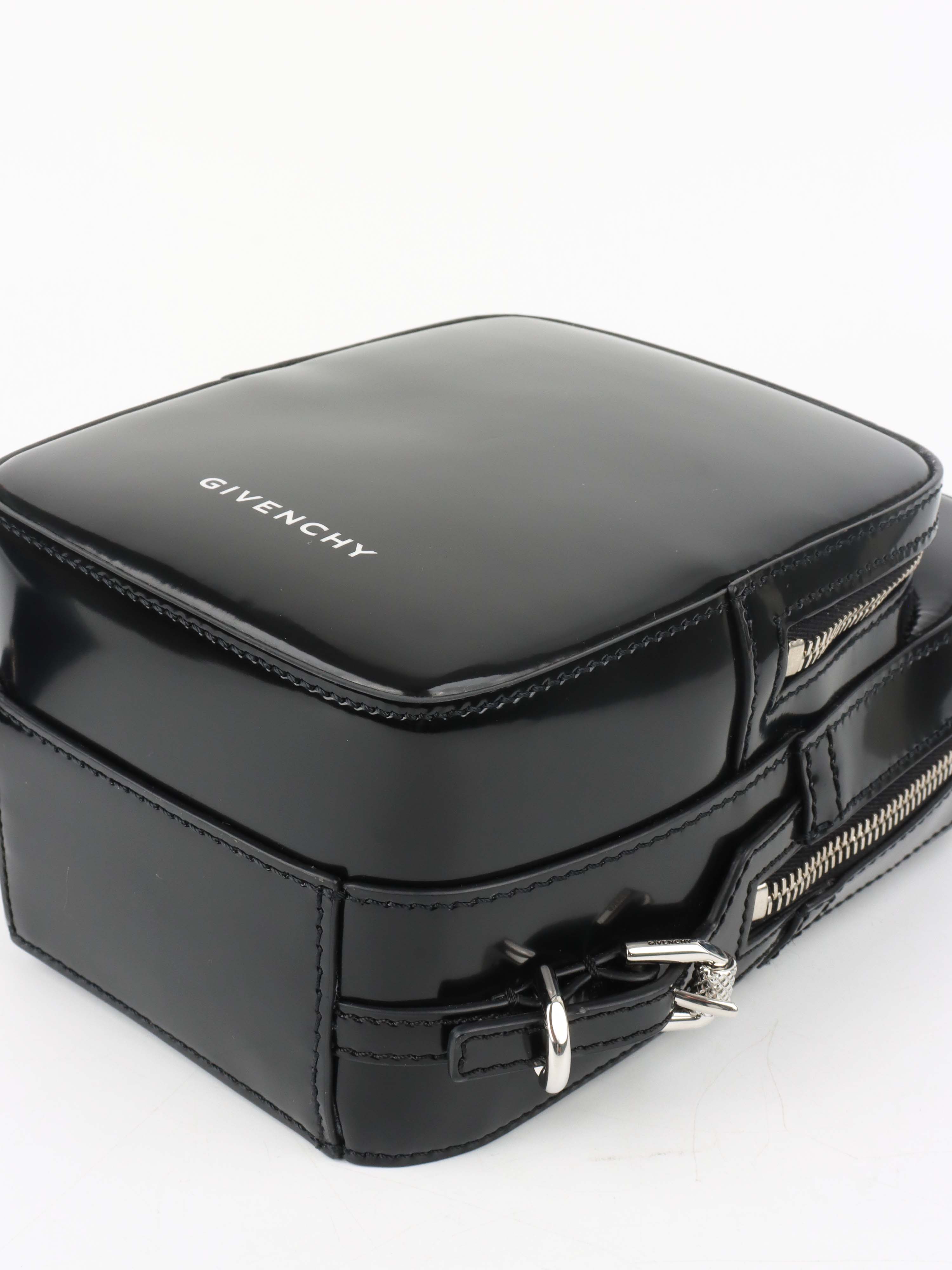 Givenchy Pandora Small Camera Bag in Patent Leather