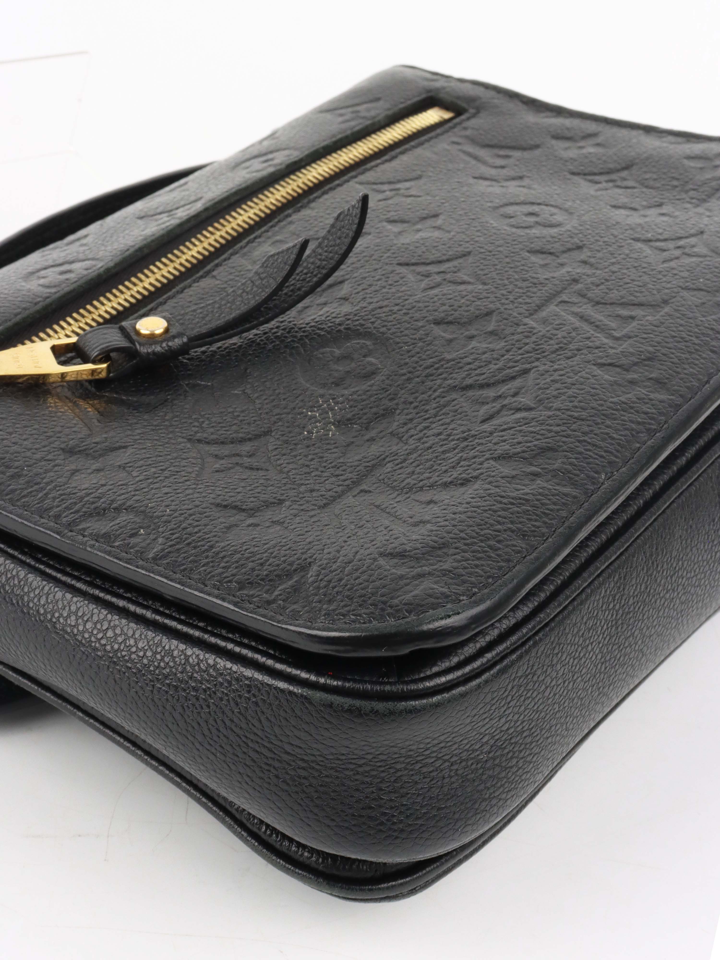 Louis Vuitton Black Pochette Métis Bag.