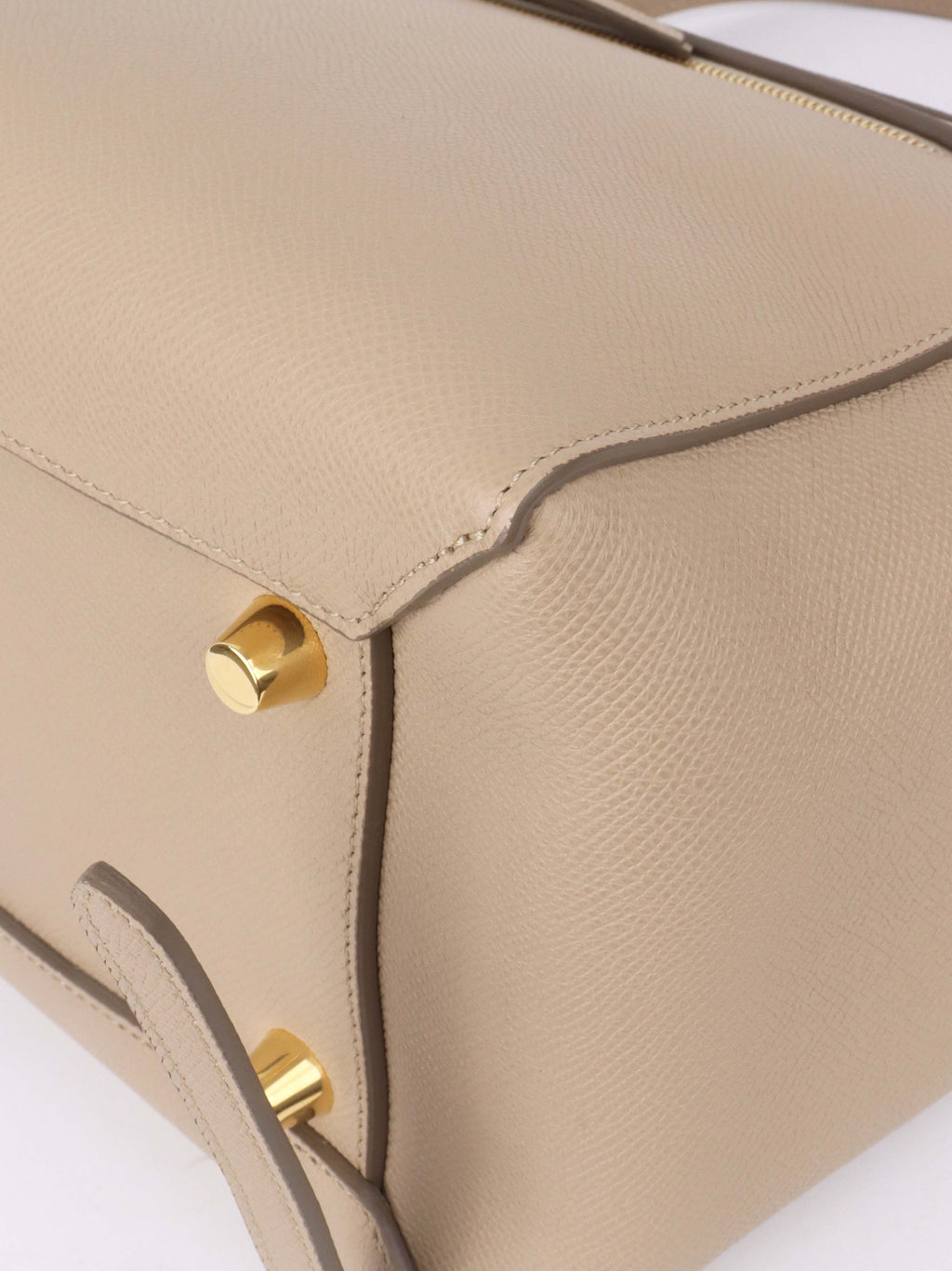 Celine Light Taupe Mini Belt Bag.