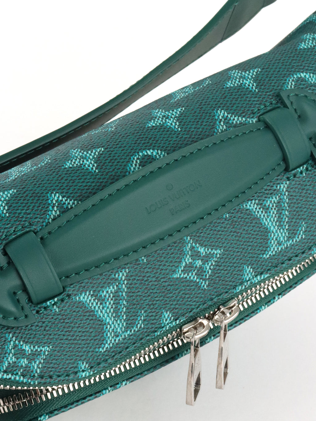 Louis Vuitton Deep Green Marque L.Vuitton Deposee Rush Bumbag