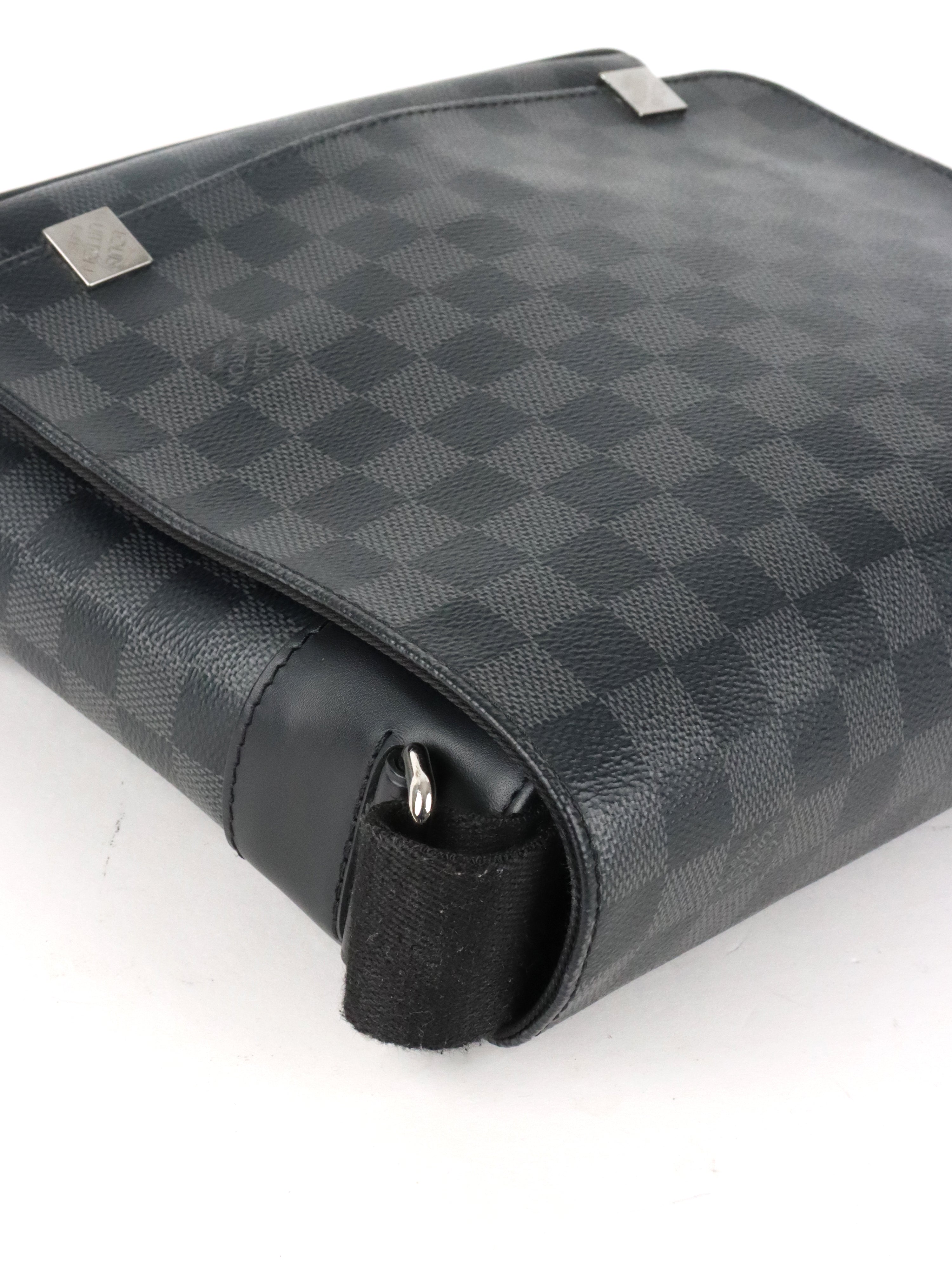 Louis Vuitton District PM Damier Graphite Canvas.