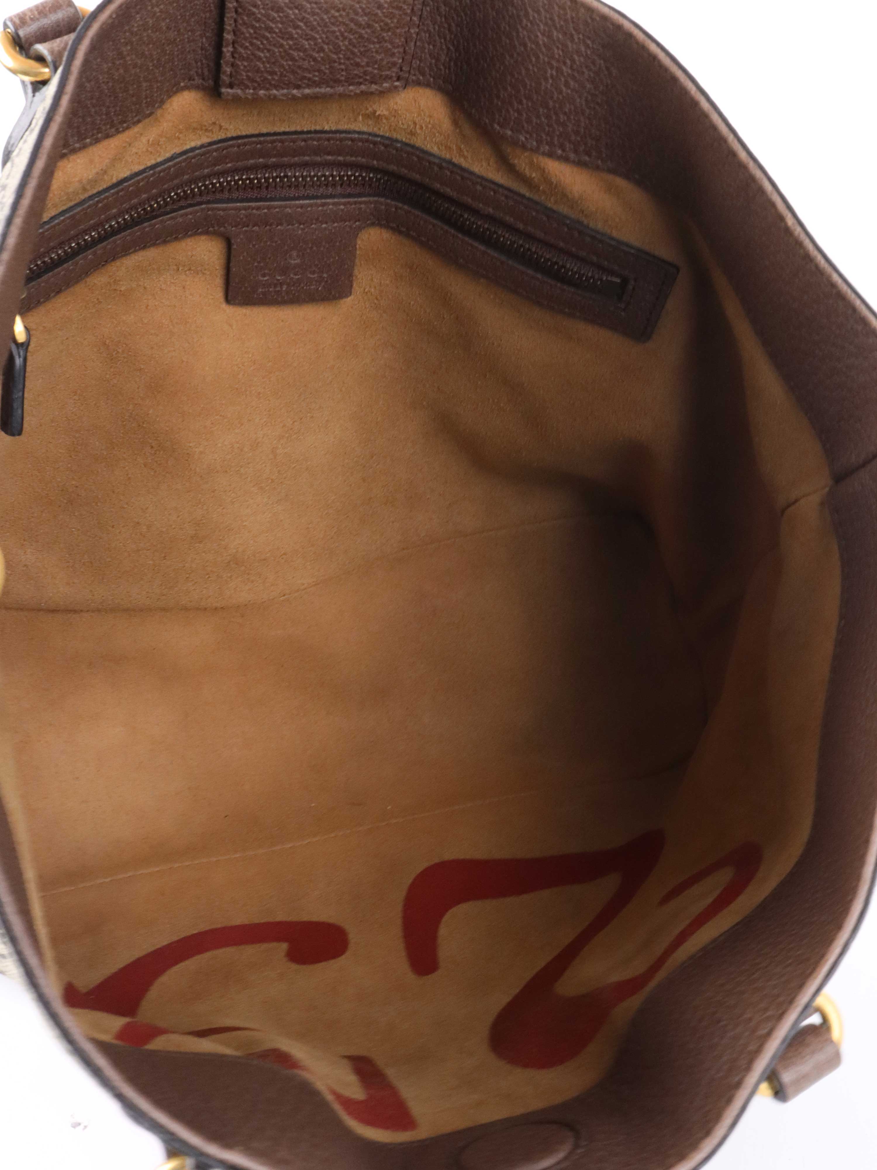 Gucci Small Supreme Mystic Cat Tote