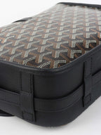 Goyard Black Belvedere MM Bag.