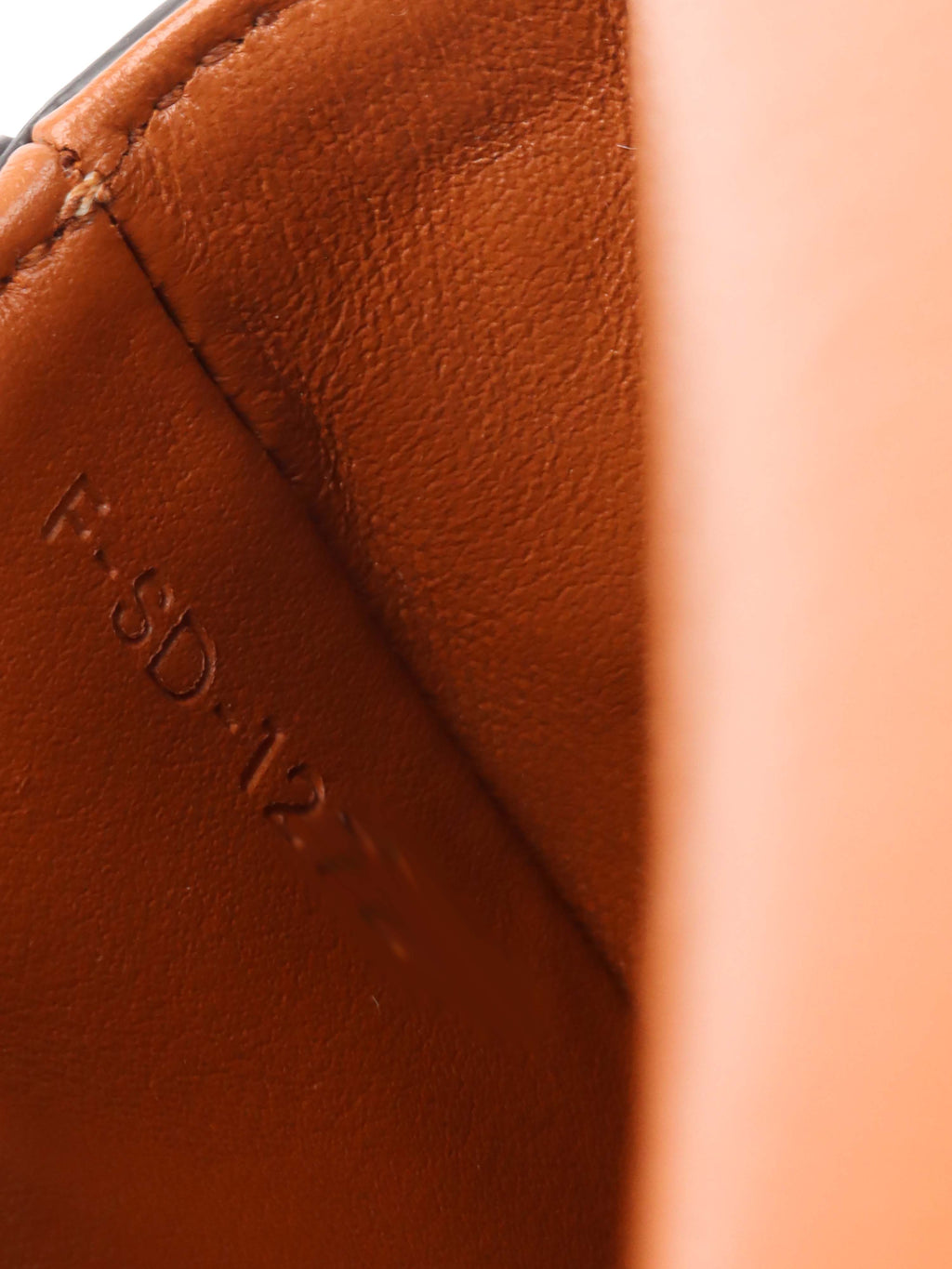 Celine Brown Triumph Cuir Mini Besace Bag.