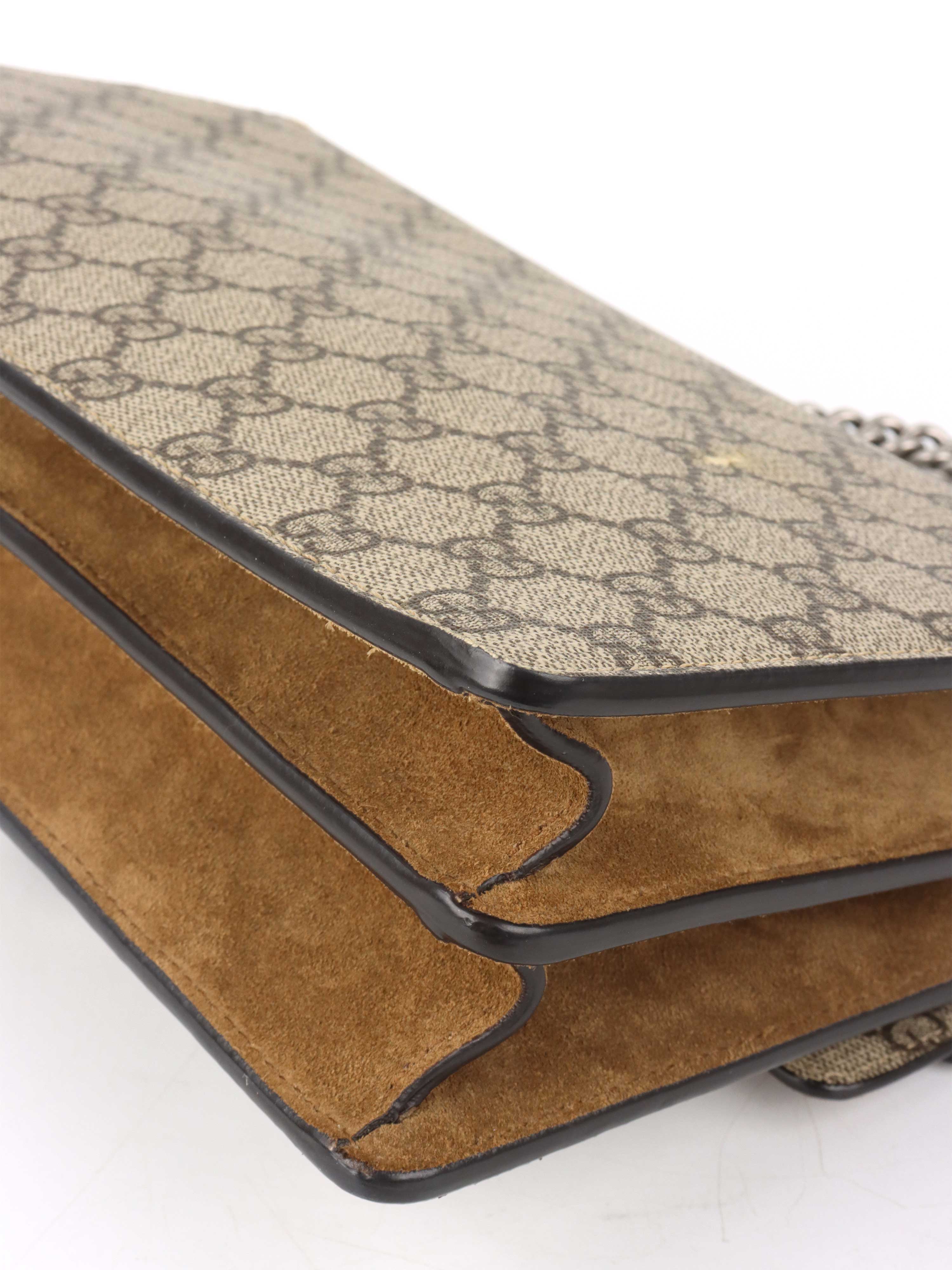 Gucci Small Beige/Ebony Dionysus Shoulder Bag