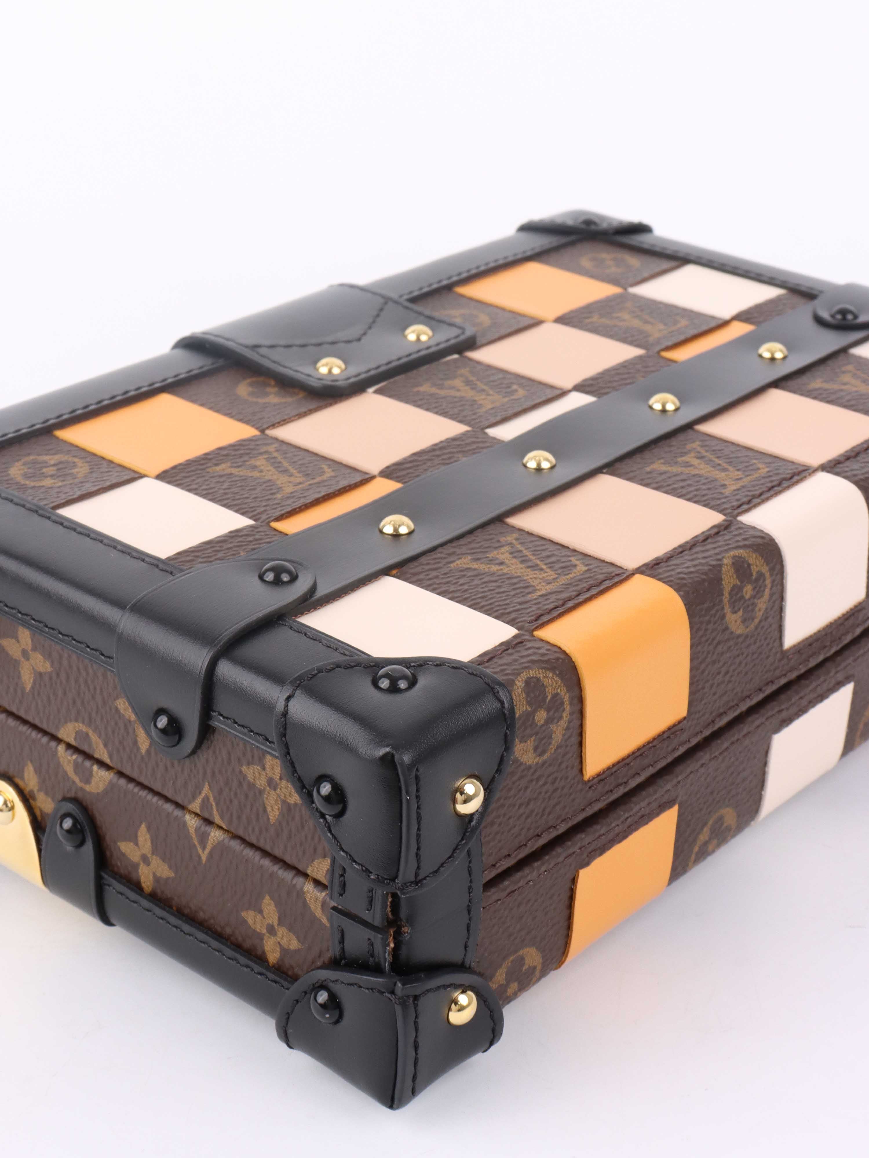 Louis Vuitton Monogram Tressage Petite Malle.