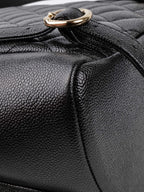 Chanel Black Caviar Duma Backpack.