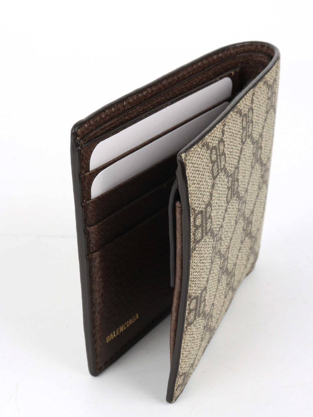 Gucci x Balenciaga The Hacker Project Bifold Coin Wallet.
