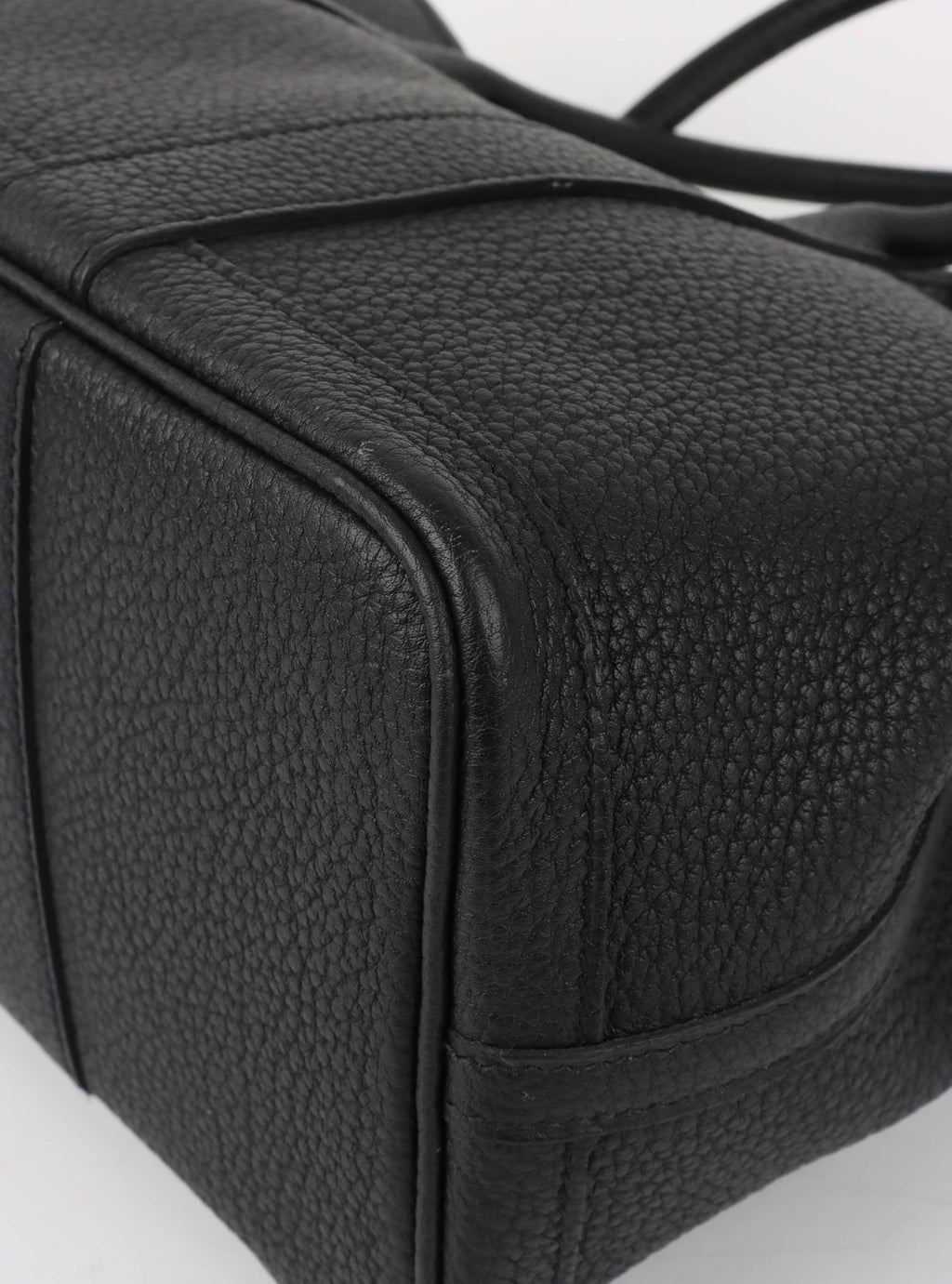 Hermes Black Garden Party 30 Bag.