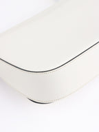 Prada White Saffiano Crossbody Bag