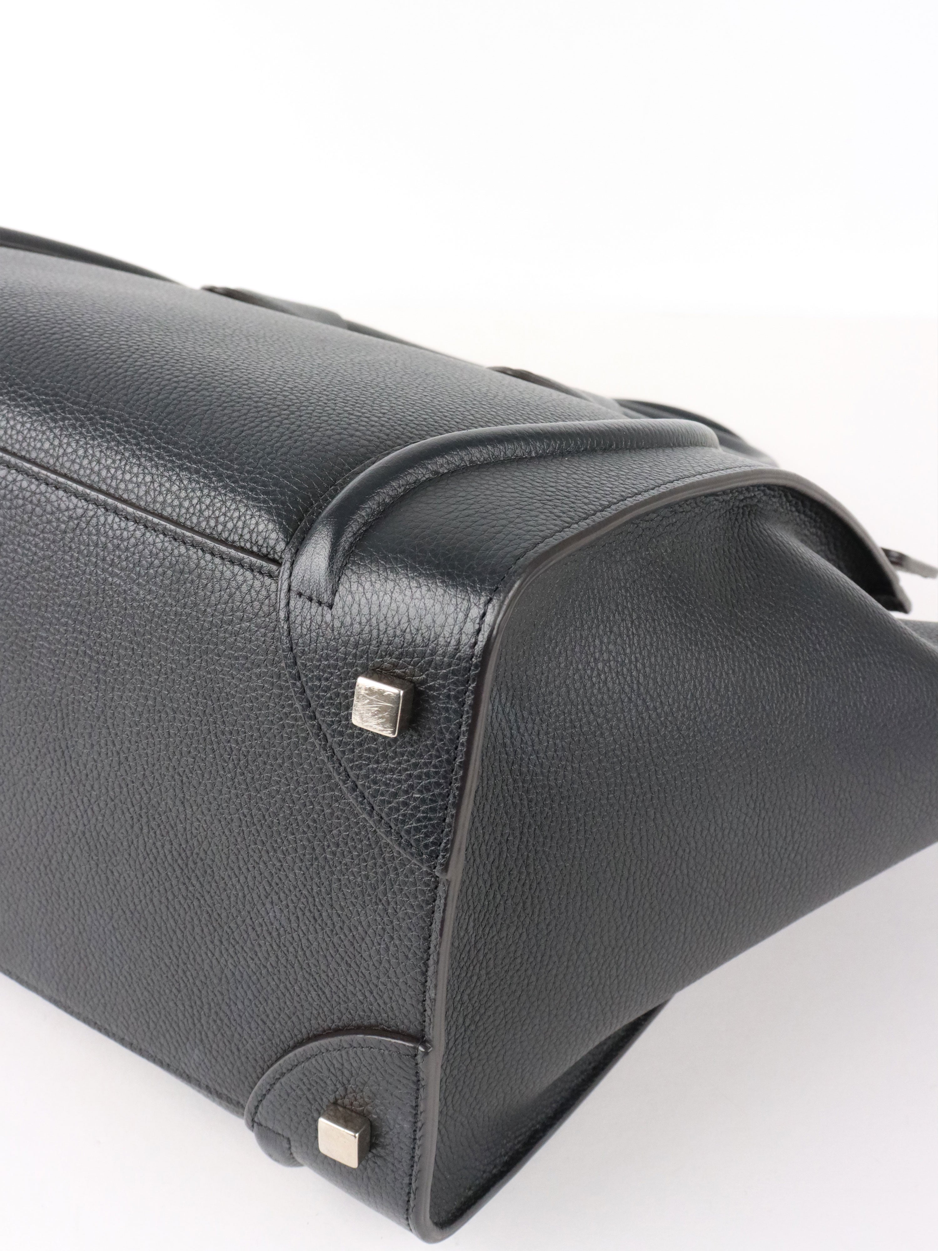 Celine Black Mini Luggage Bag