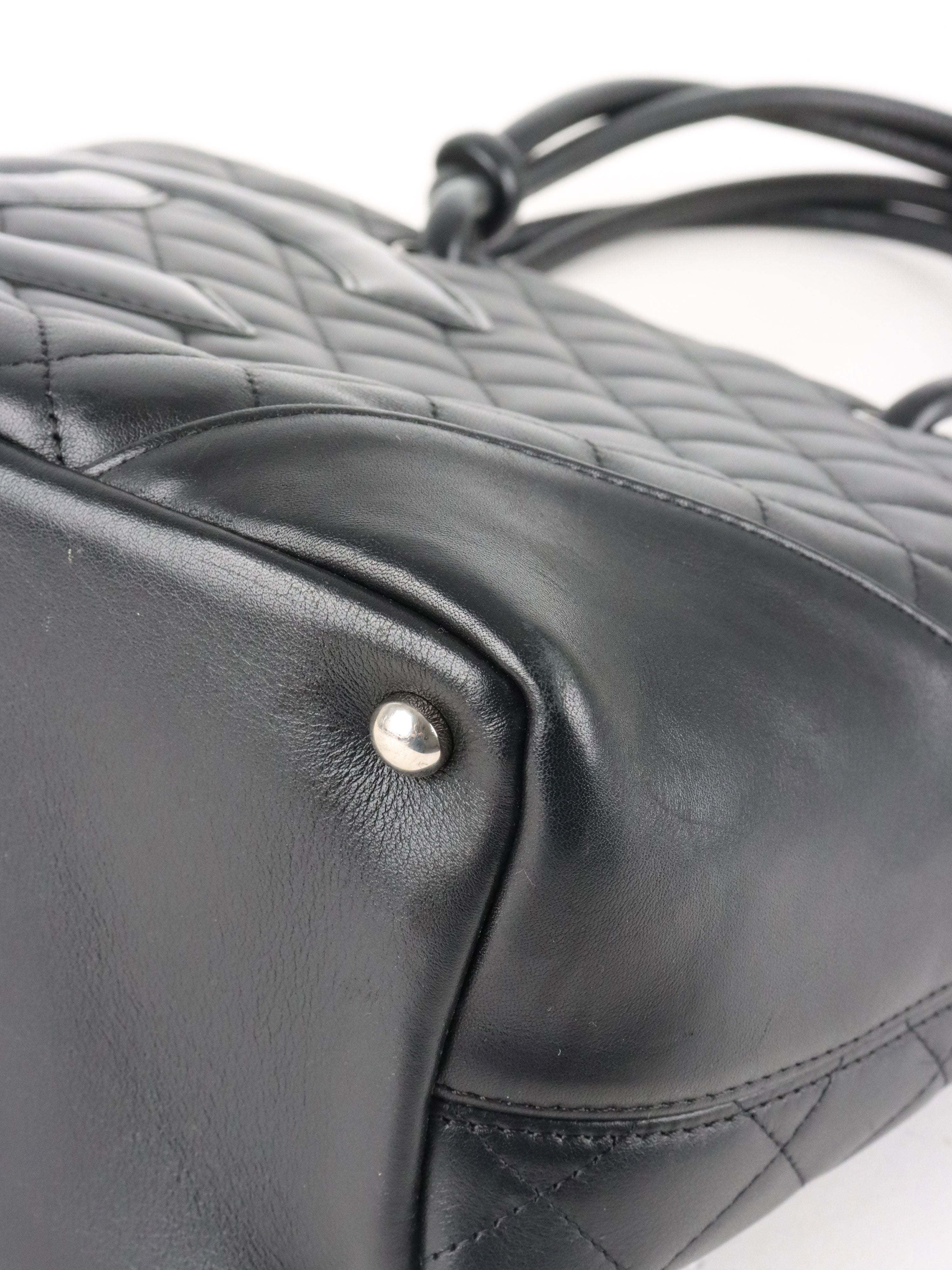 Chanel Black Cambon Ligne Tote Bag