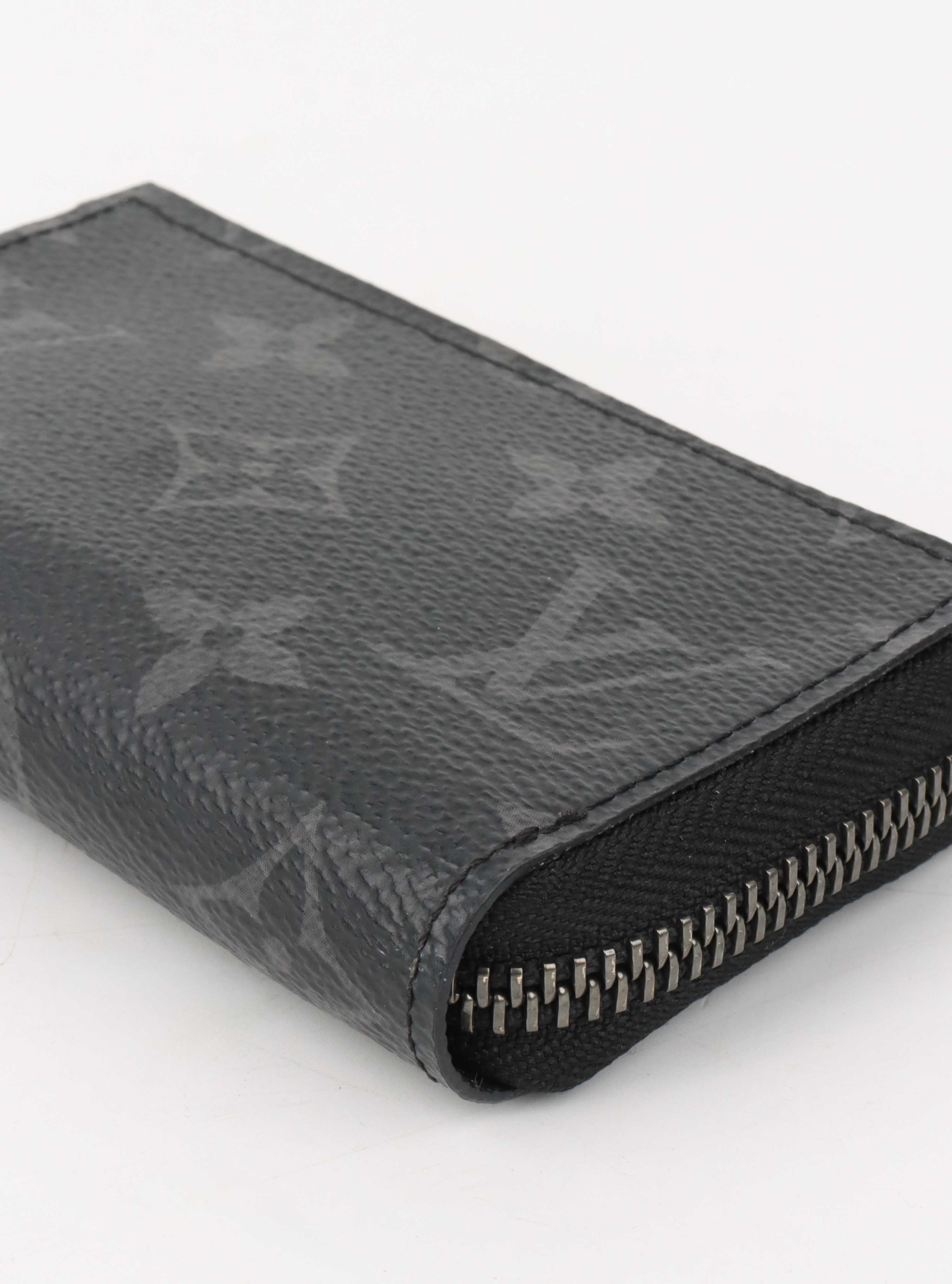 Louis Vuitton Black Monogram Eclipse Coin Case.