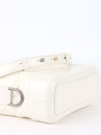 Chanel Small All White Aged Calfskin Gabrielle Bag