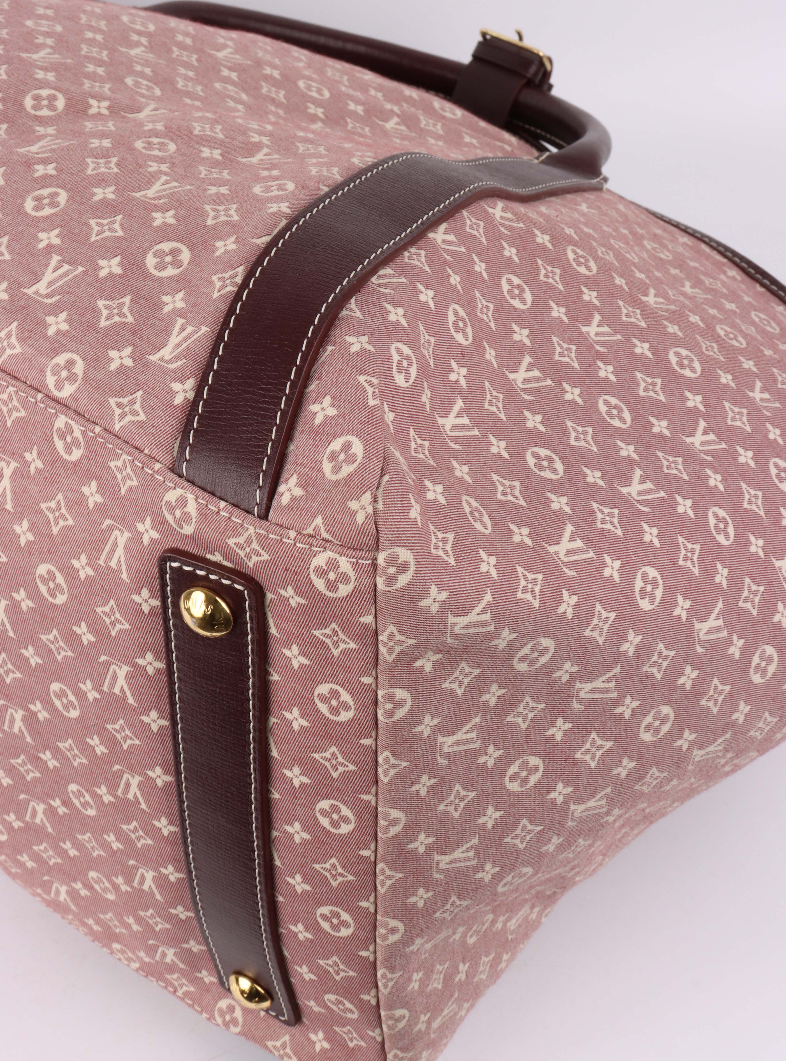 Louis Vuitton Pink Idylle Odyssee Duffle Bag.