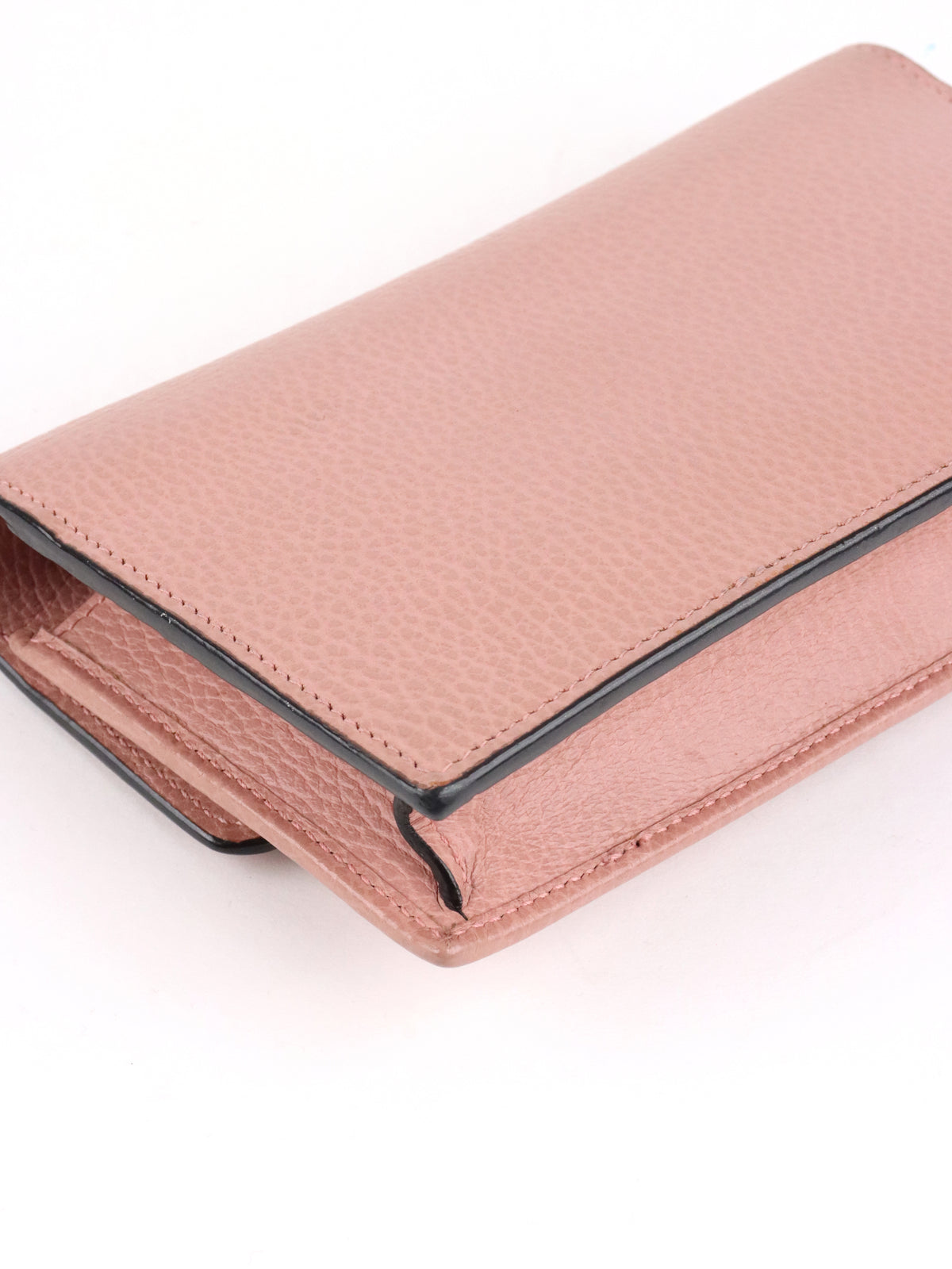 Gucci Dark Pink Interlocking G Dollar Wallet On Chain