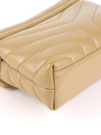 Saint Laurent Tan Toy Lou Lou Bag