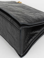 Balenciaga Medium Crush Chain Strap Shoulder Bag.