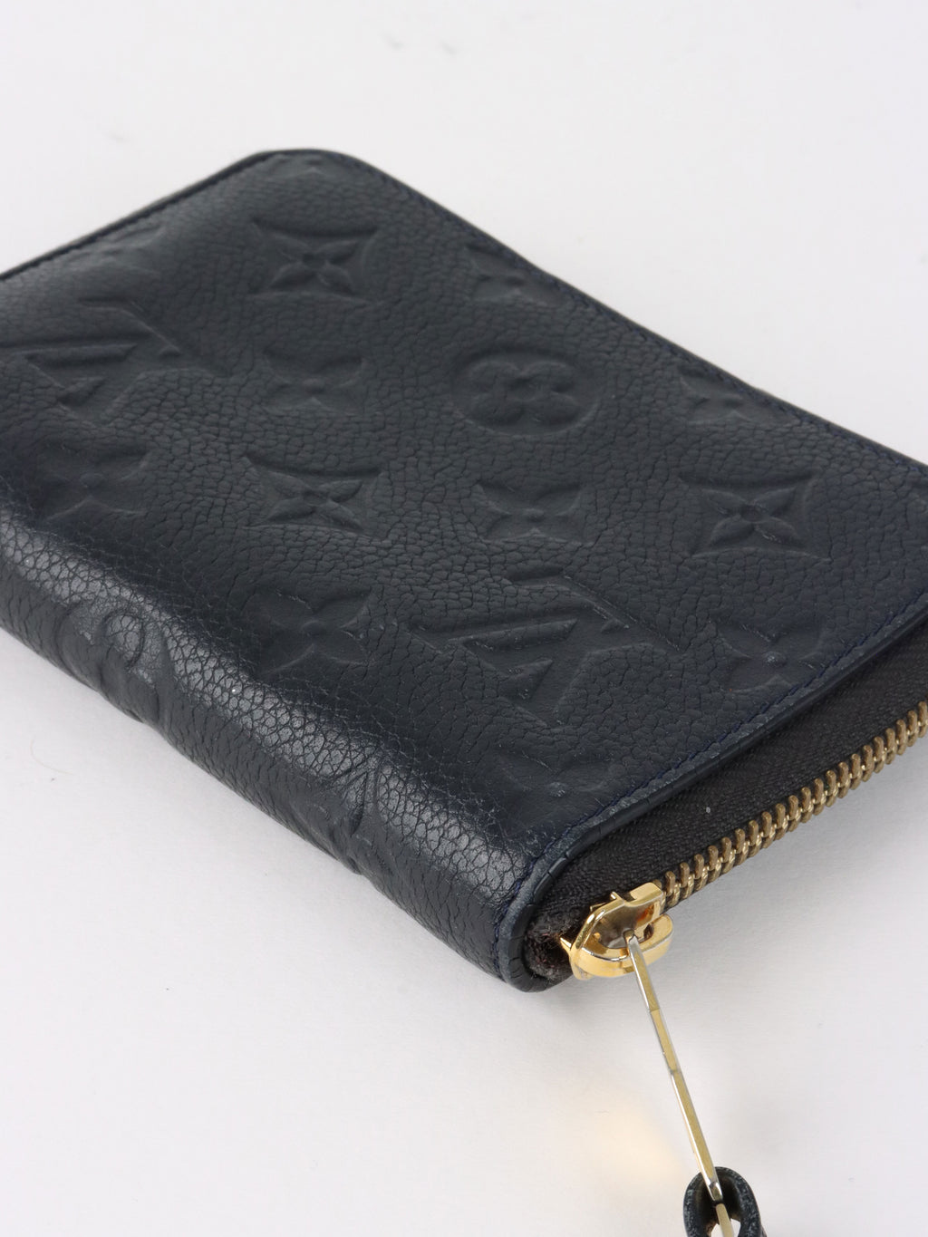 Louis Vuitton Black Empreinte Zippy Coin Wallet
